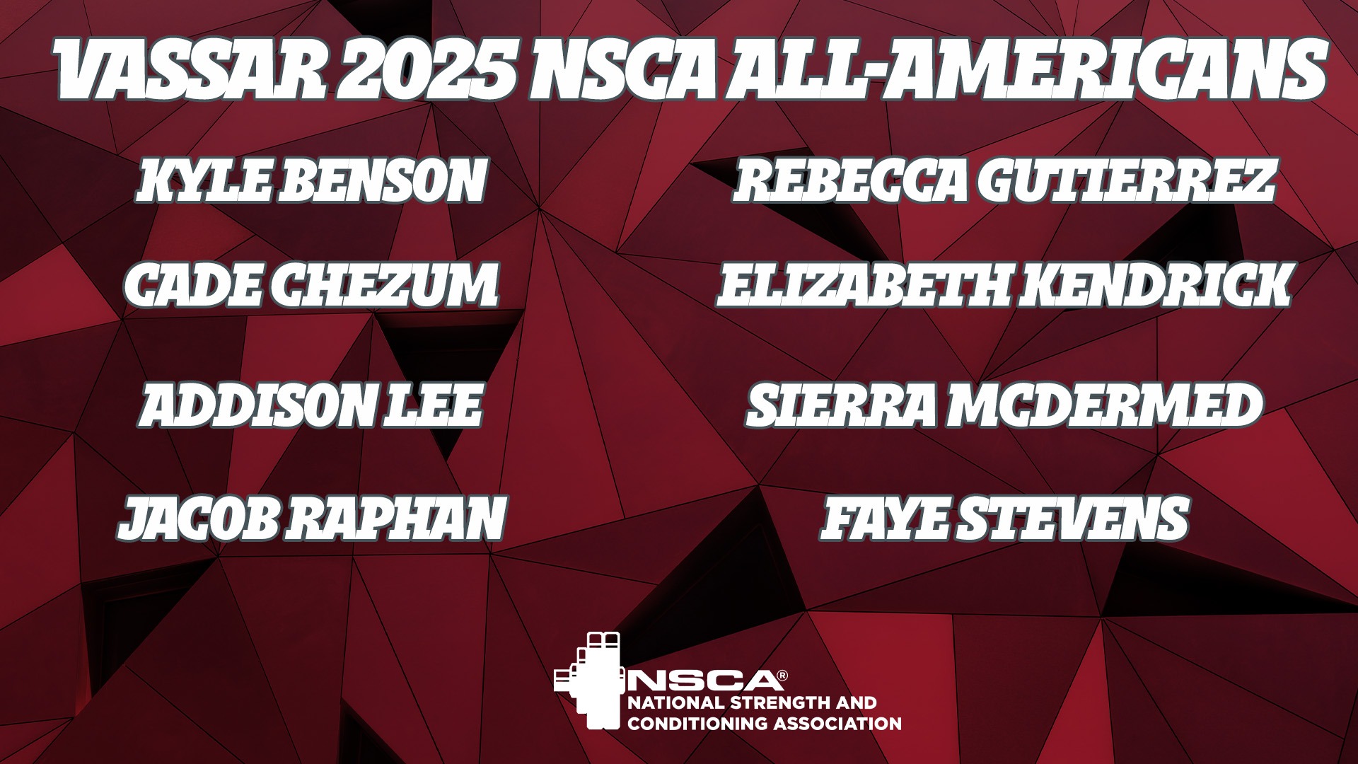 NSCA All-Americans 2025