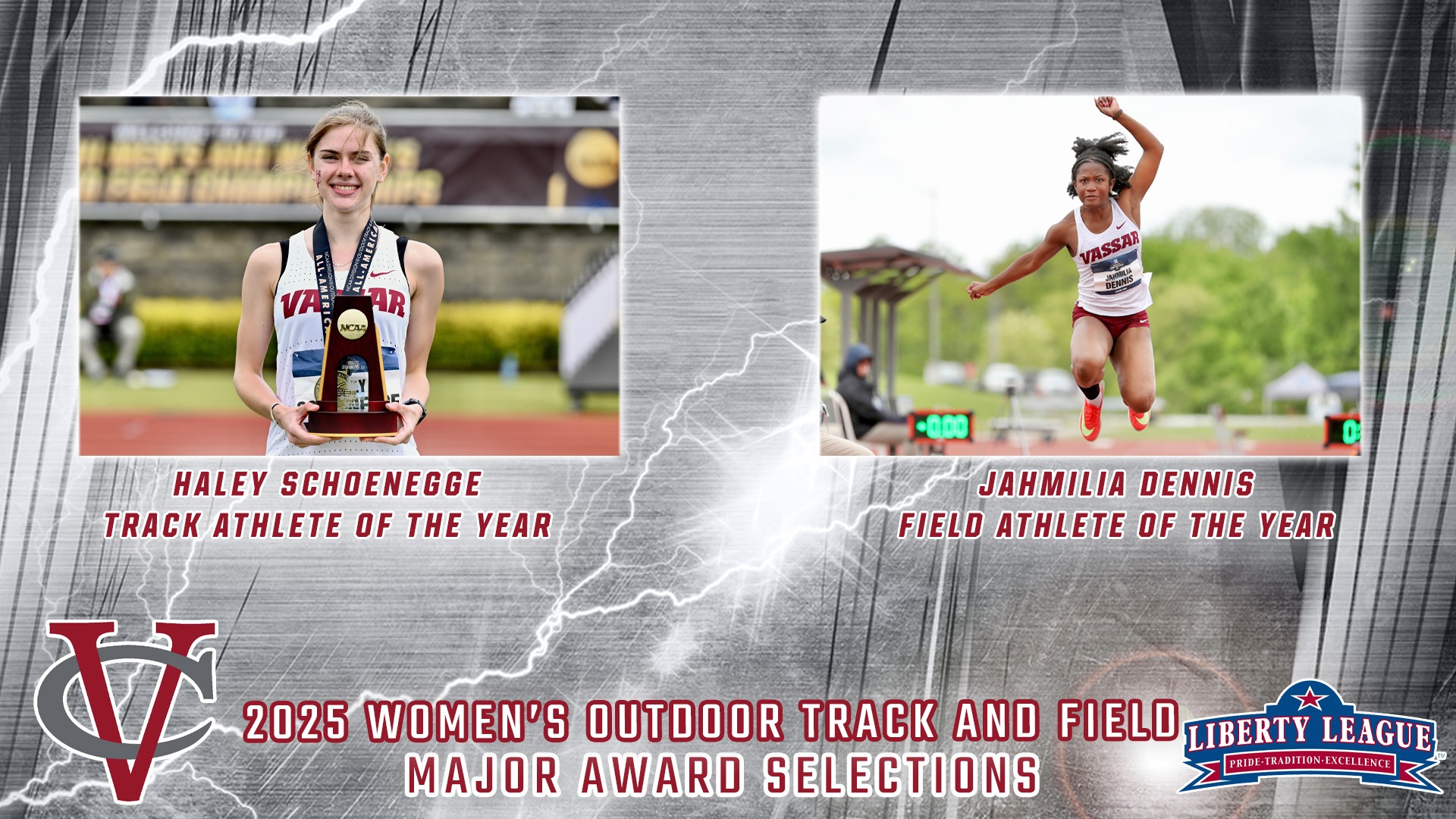 2025 LL Women's Track and Field Outdoor Major Award Winners