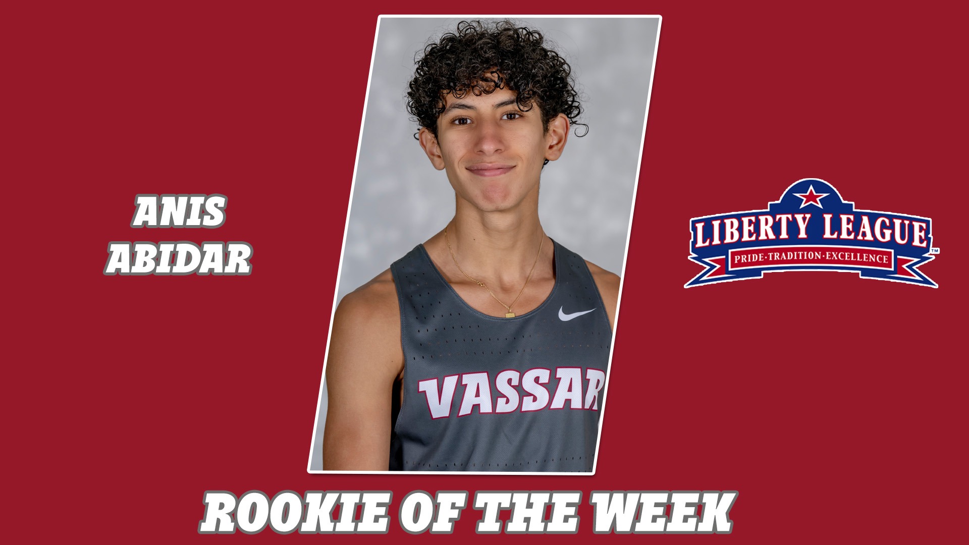 Anis Abidar - Men's Cross Country Rookie of the Week