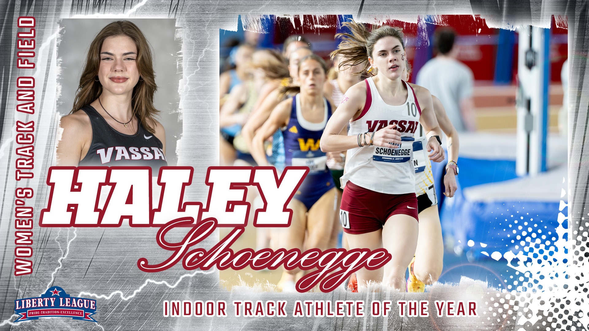 Haley Schoenegge - 2026 Liberty League Indoor Track Performer of the Year