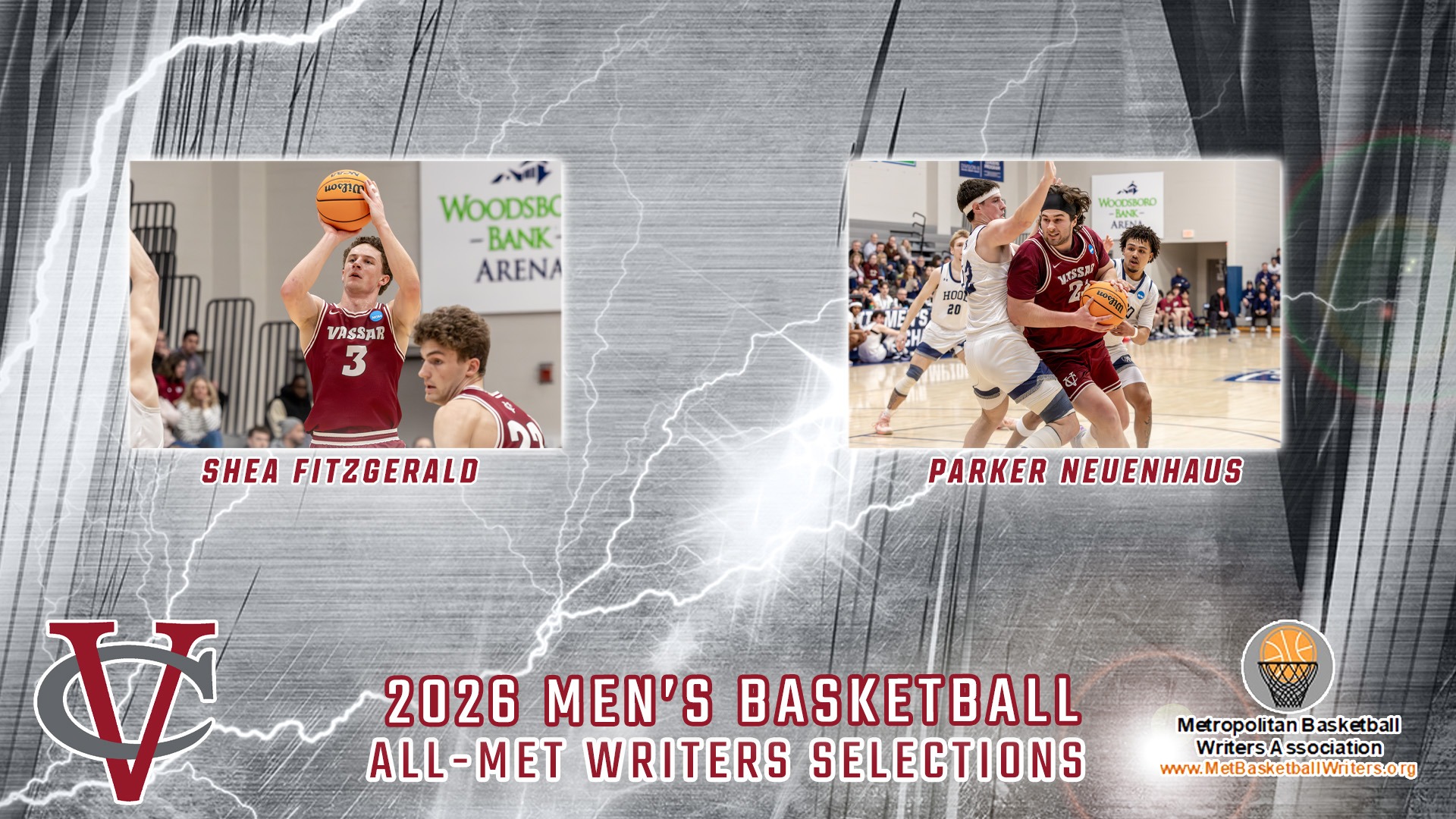 All-Met Writers Men's Basketball Selections - Shea Fitzgerald and Parker Neuenhaus