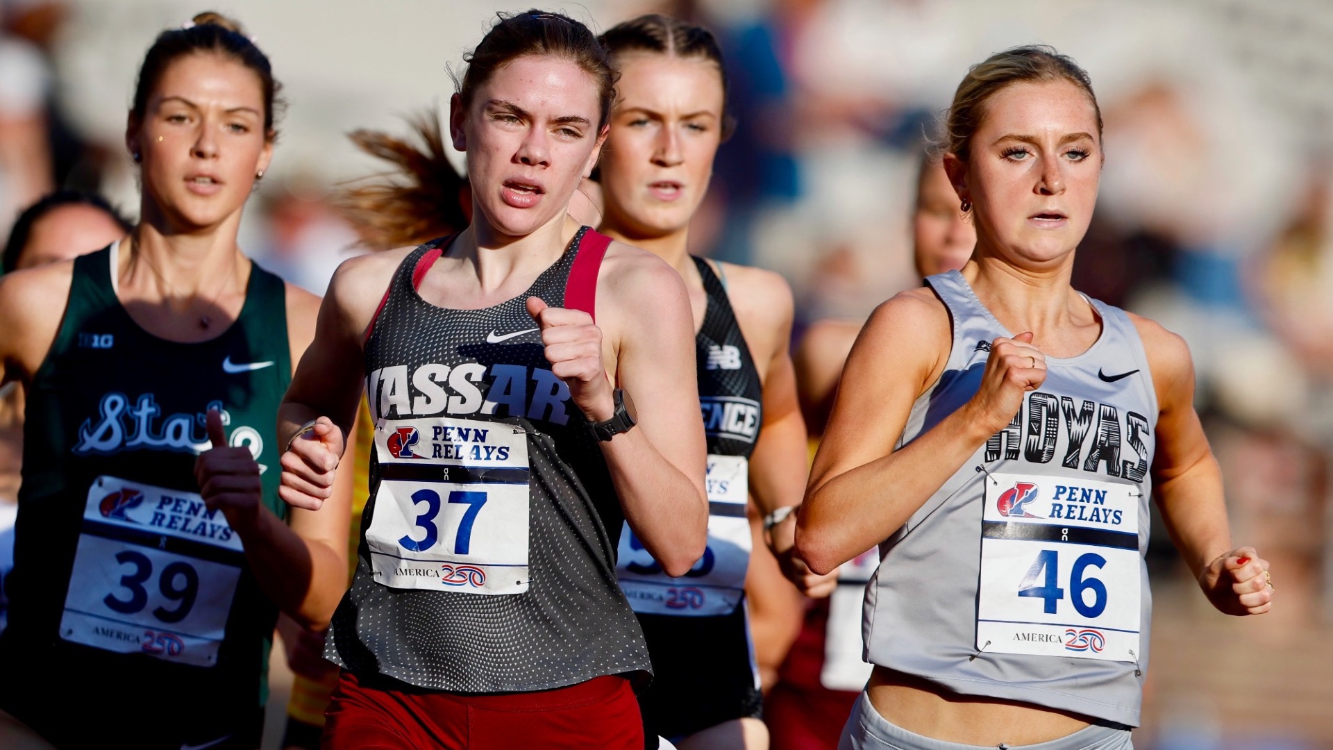 Haley Schoenegge at the Penn Relays
