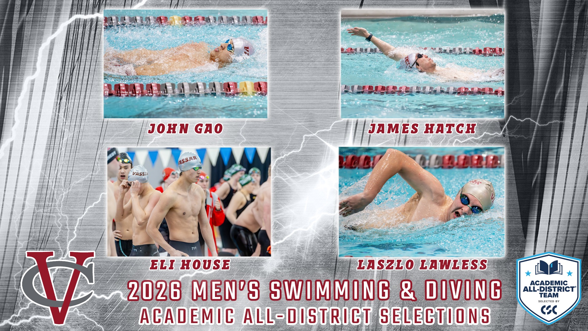 2026 MSWIM Academic All-District 