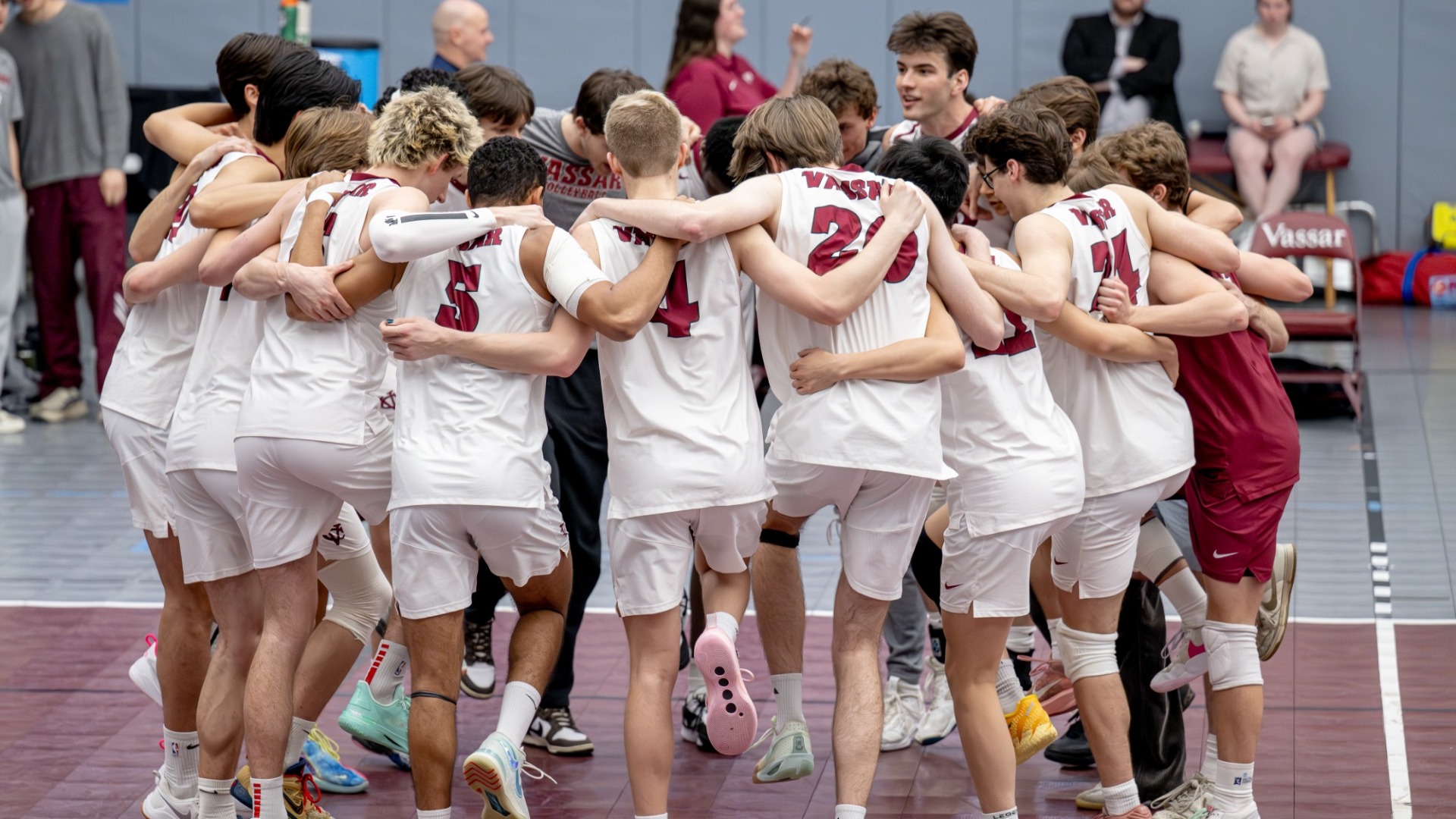 2026 Men's Volleyball Huddle