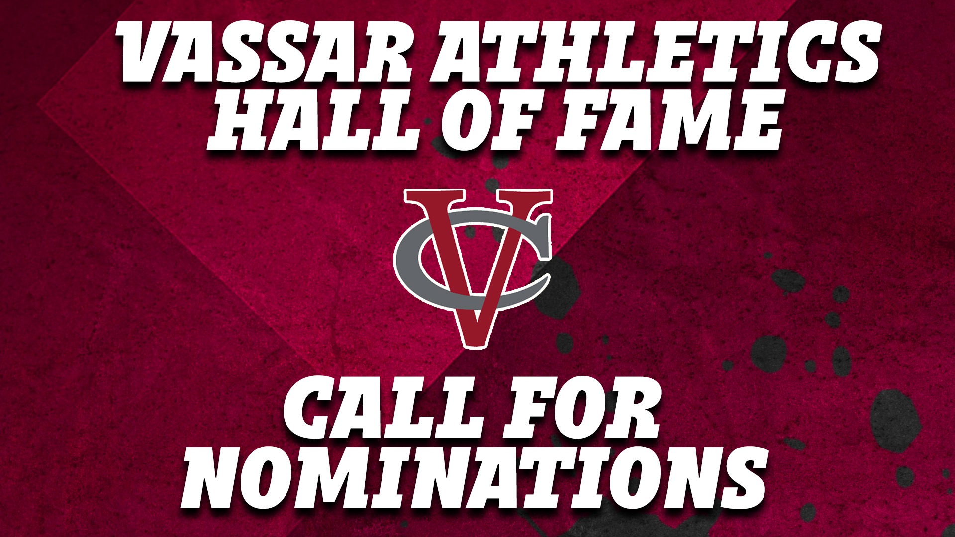 Vassar Athletics Call of Nominations - Class of 2027