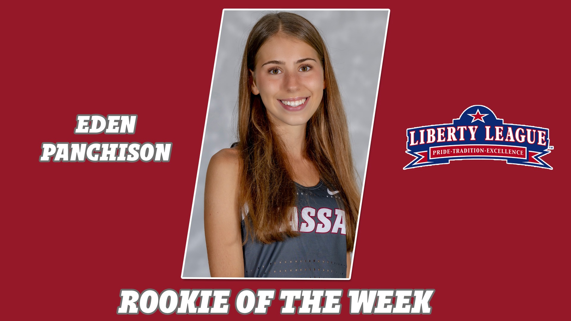Eden Panchison - Women's Cross Country Rookie of the Week 090826