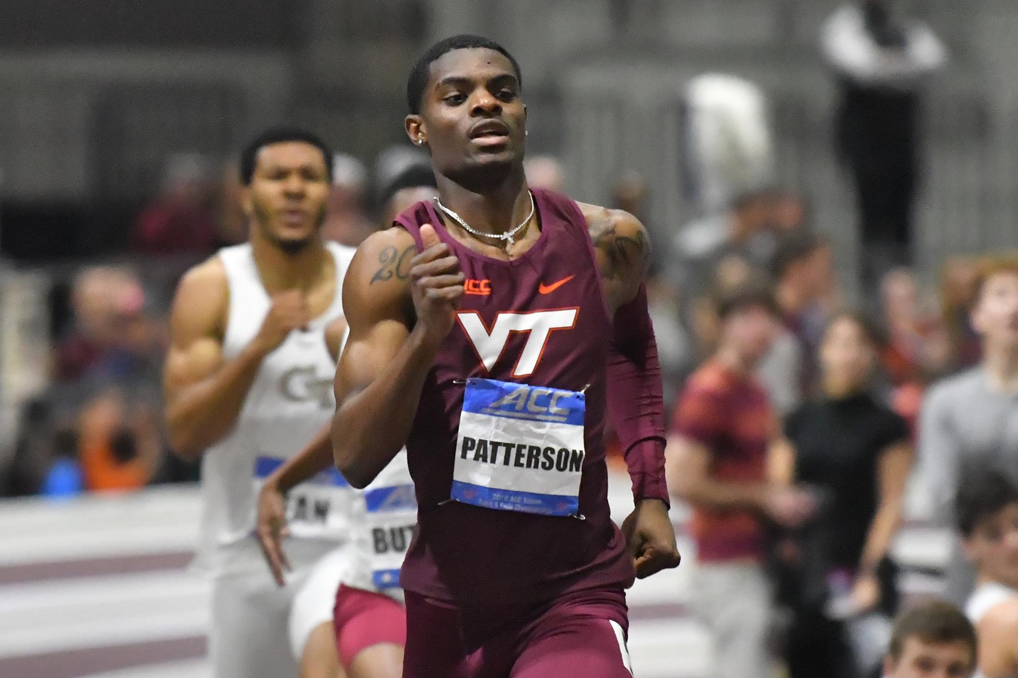 Jacory Patterson Track & Field Virginia Tech Athletics