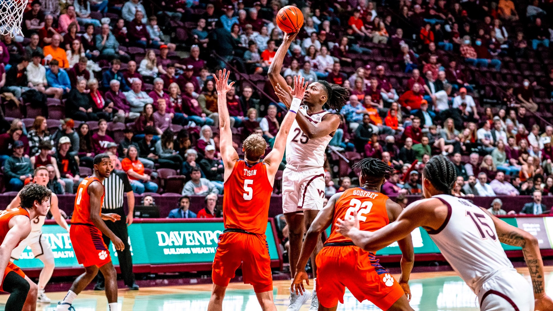 Justyn Mutts Men's Basketball Virginia Tech Athletics
