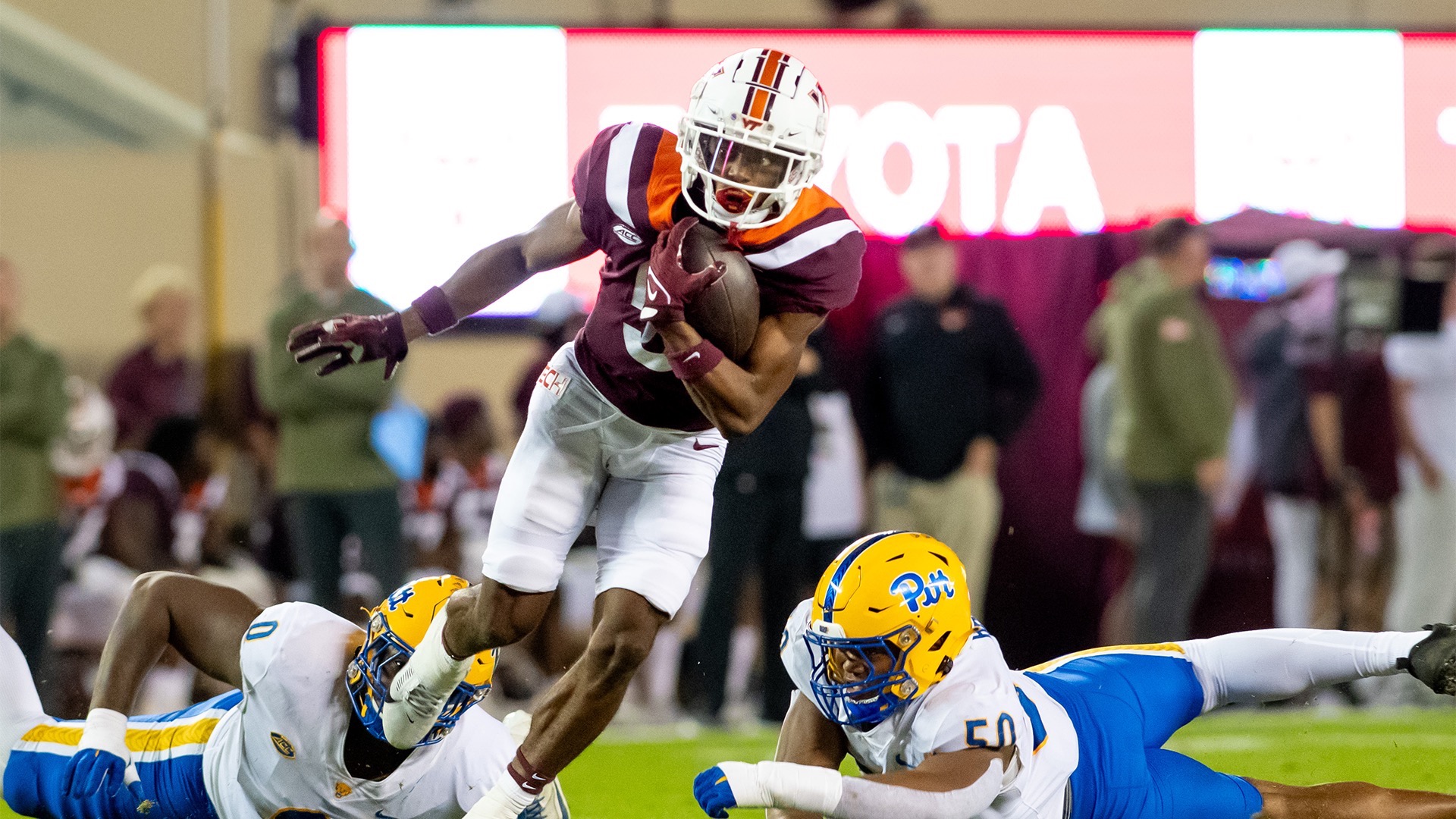 Xayvion TurnerBradshaw Football Virginia Tech Athletics