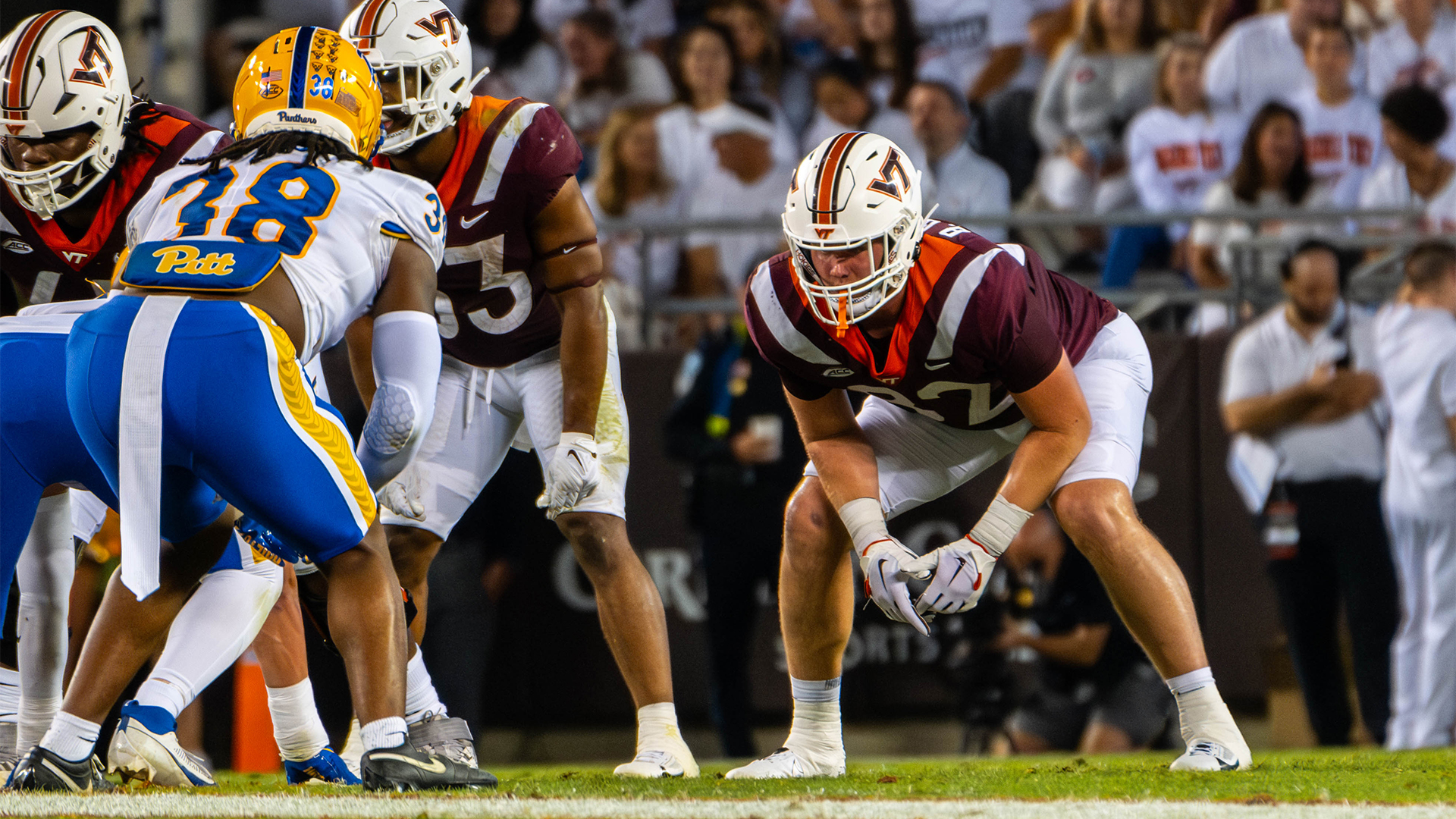 Benji Gosnell Football Virginia Tech Athletics