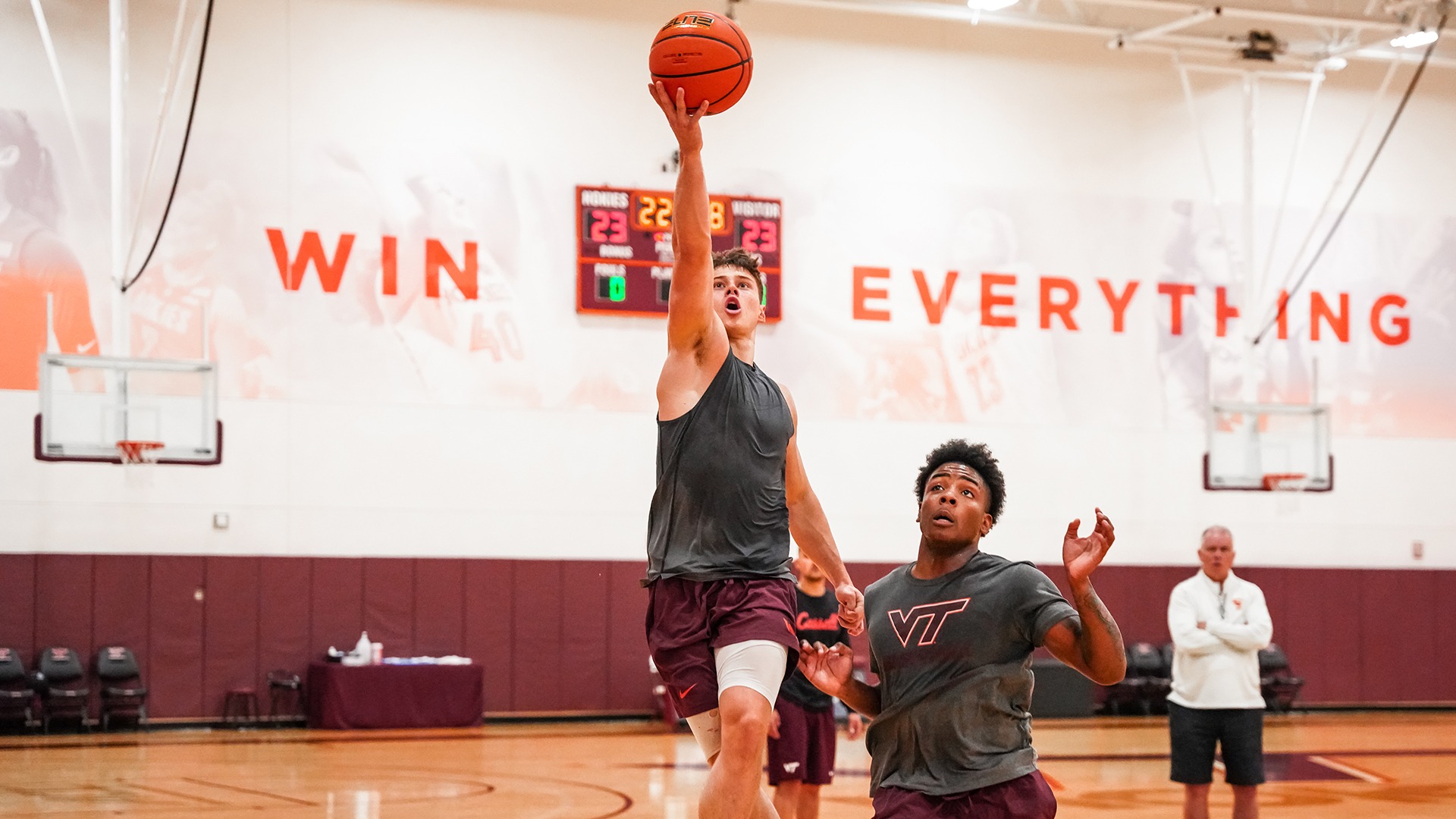 Brandon Rechsteiner Men's Basketball Virginia Tech Athletics