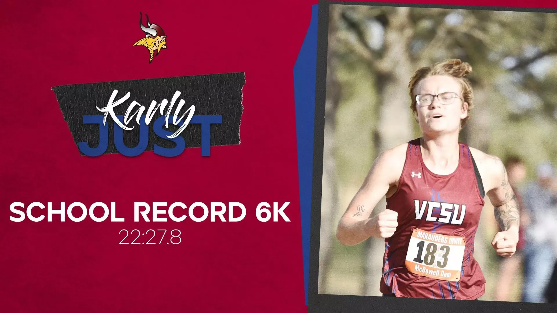 Karly Just School Record 6K