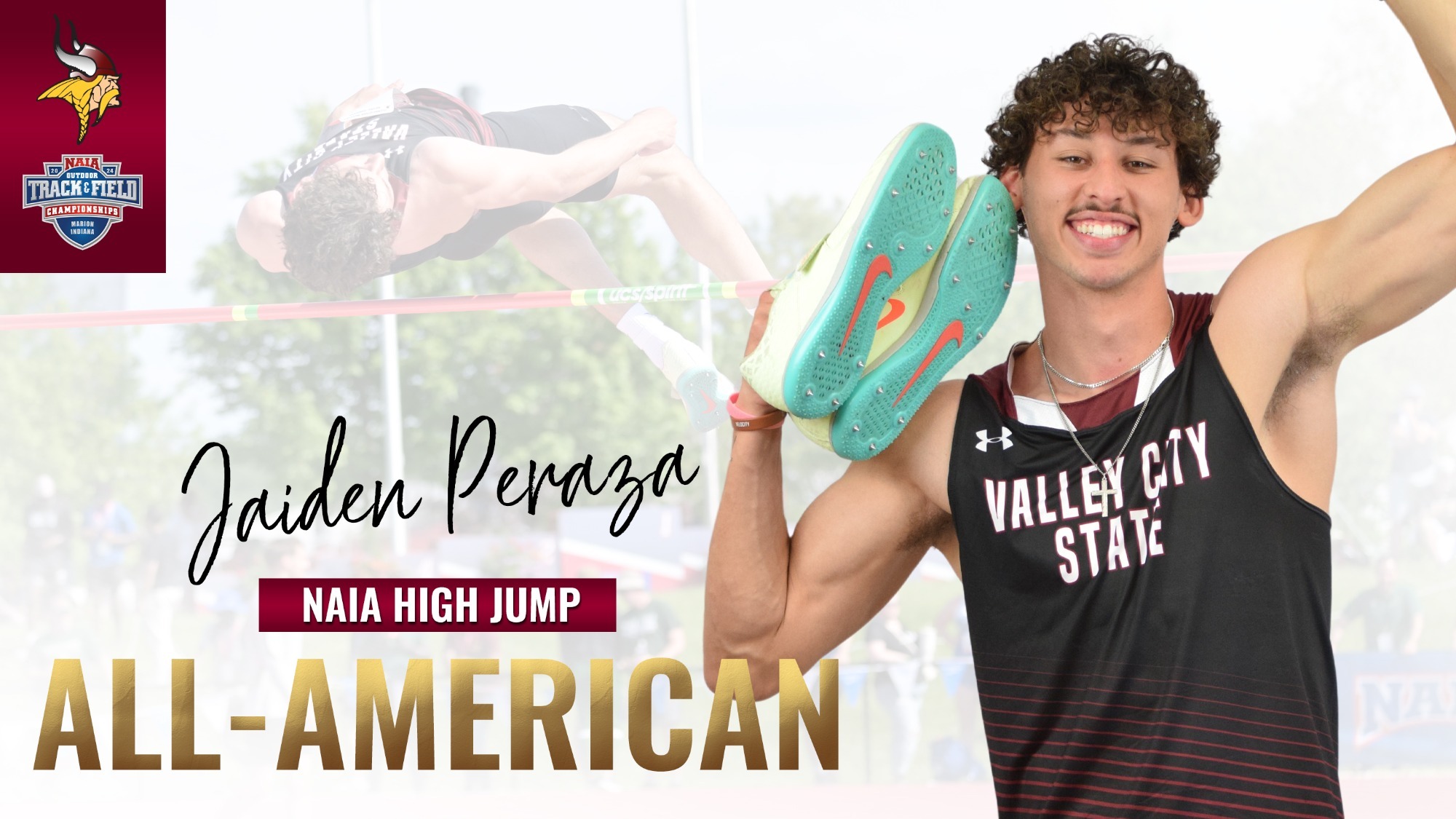 Peraza takes 4th in NAIA high jump Valley City State University