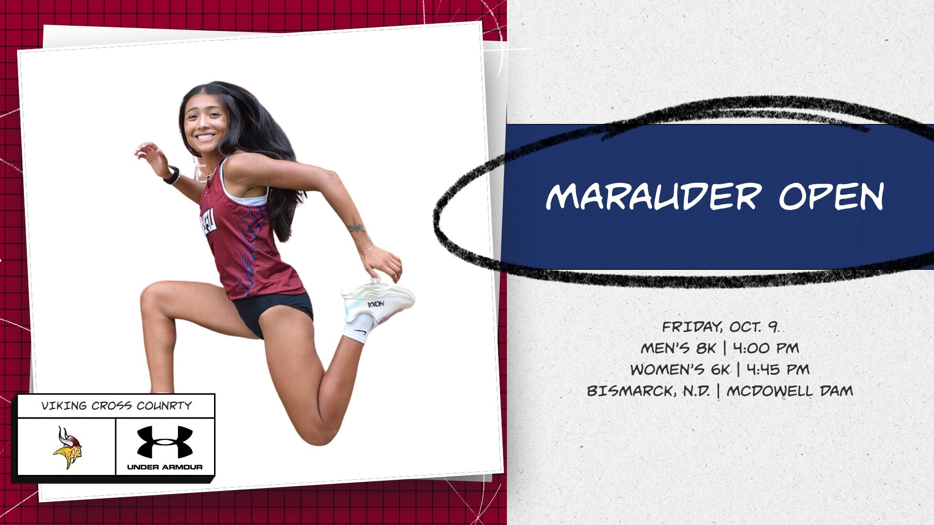 Viking cross country to compete in Marauder Open.