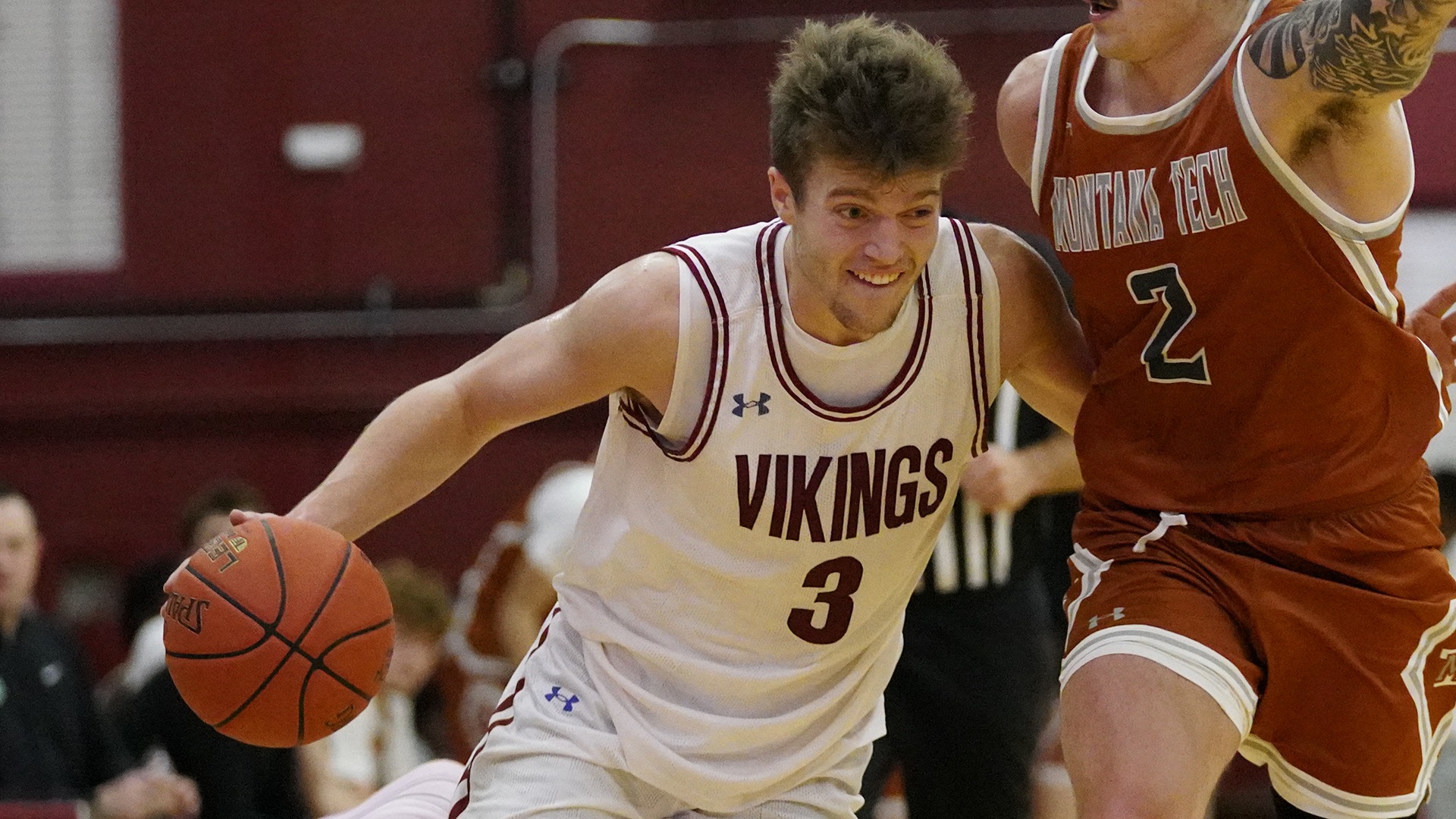 Kaleb Larson driving