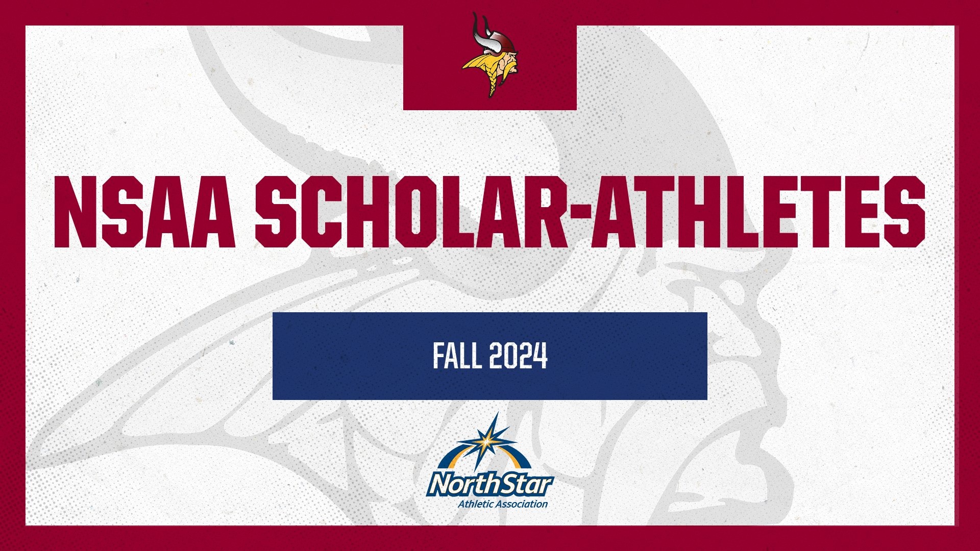 Graphic of Fall 2024 NSAA Student-Athletes