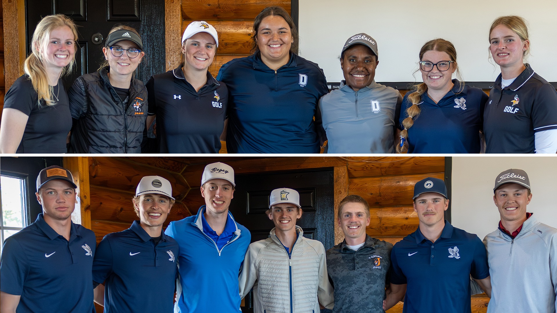 The 2024-25 Honorable Mention All-Conference golfers.