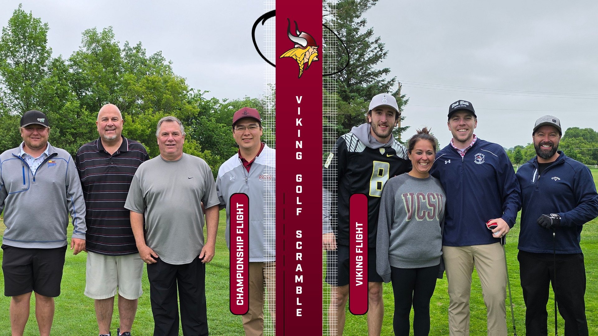 VCSU Scramble winning teams.