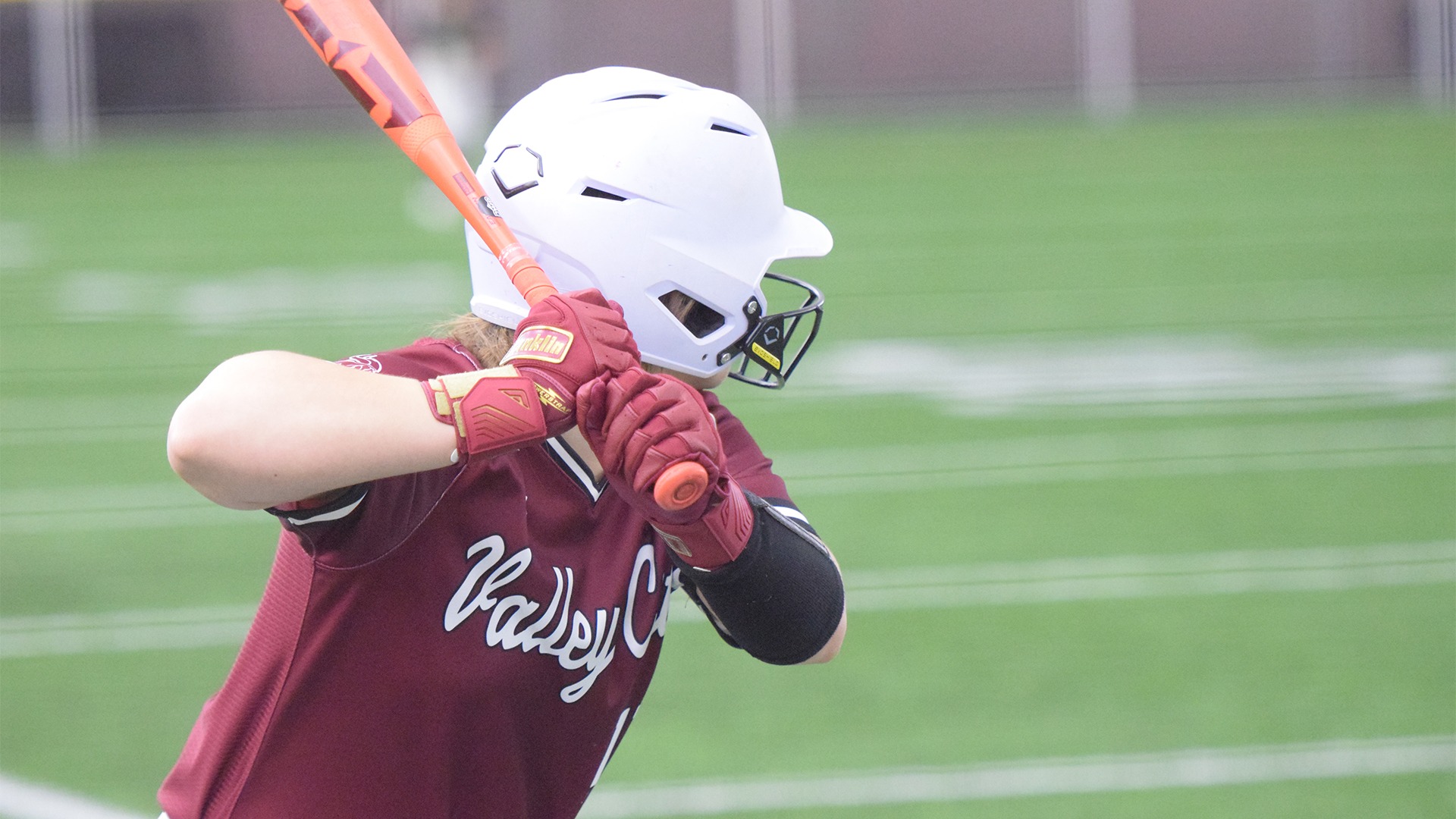 Softball player photo.