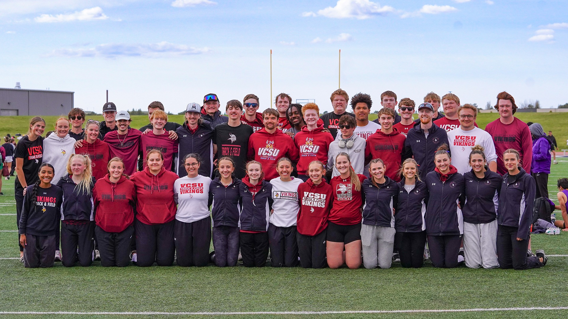 VCSU Team at Conference Meet