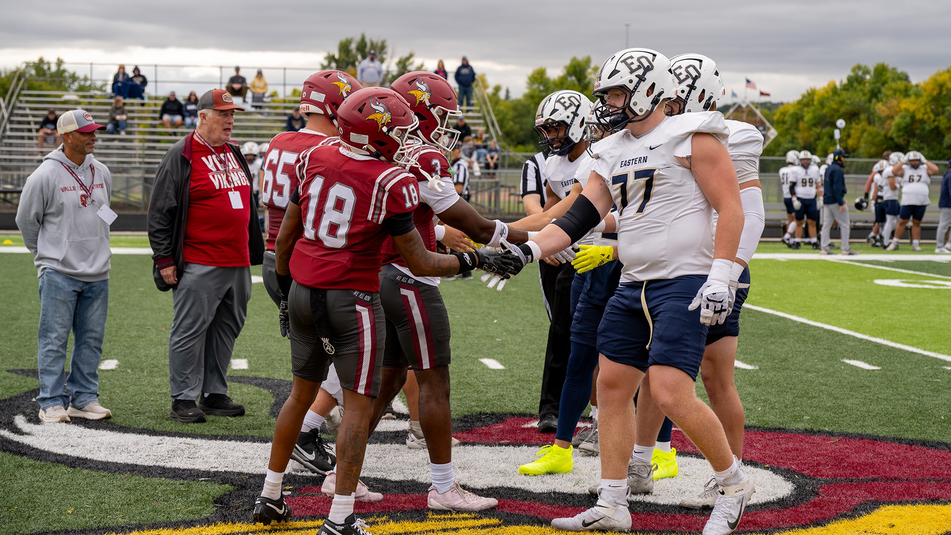 Coin Toss at homecoming