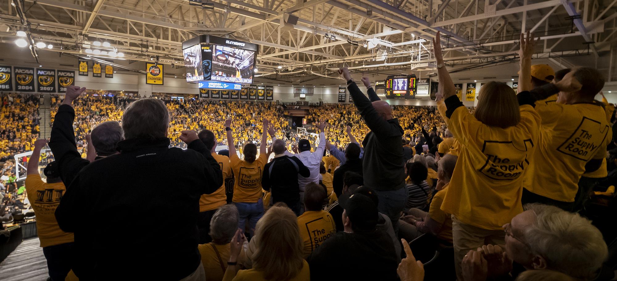 Siegel Center crowd