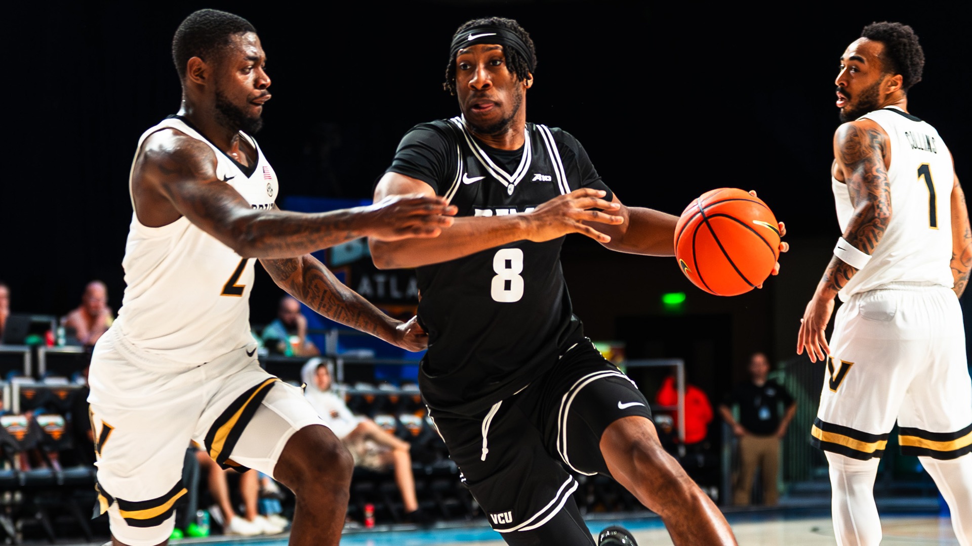 Michael Belle drives versus Vanderbilt