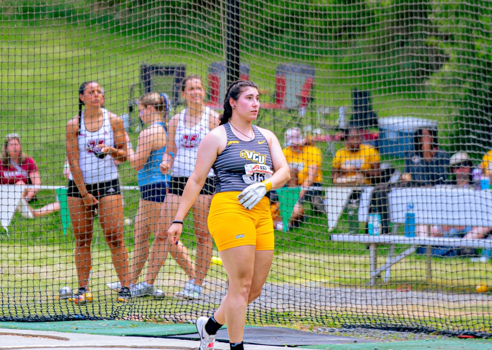 Blanca Pereira Hammer 2025 A-10 Outdoor Championships