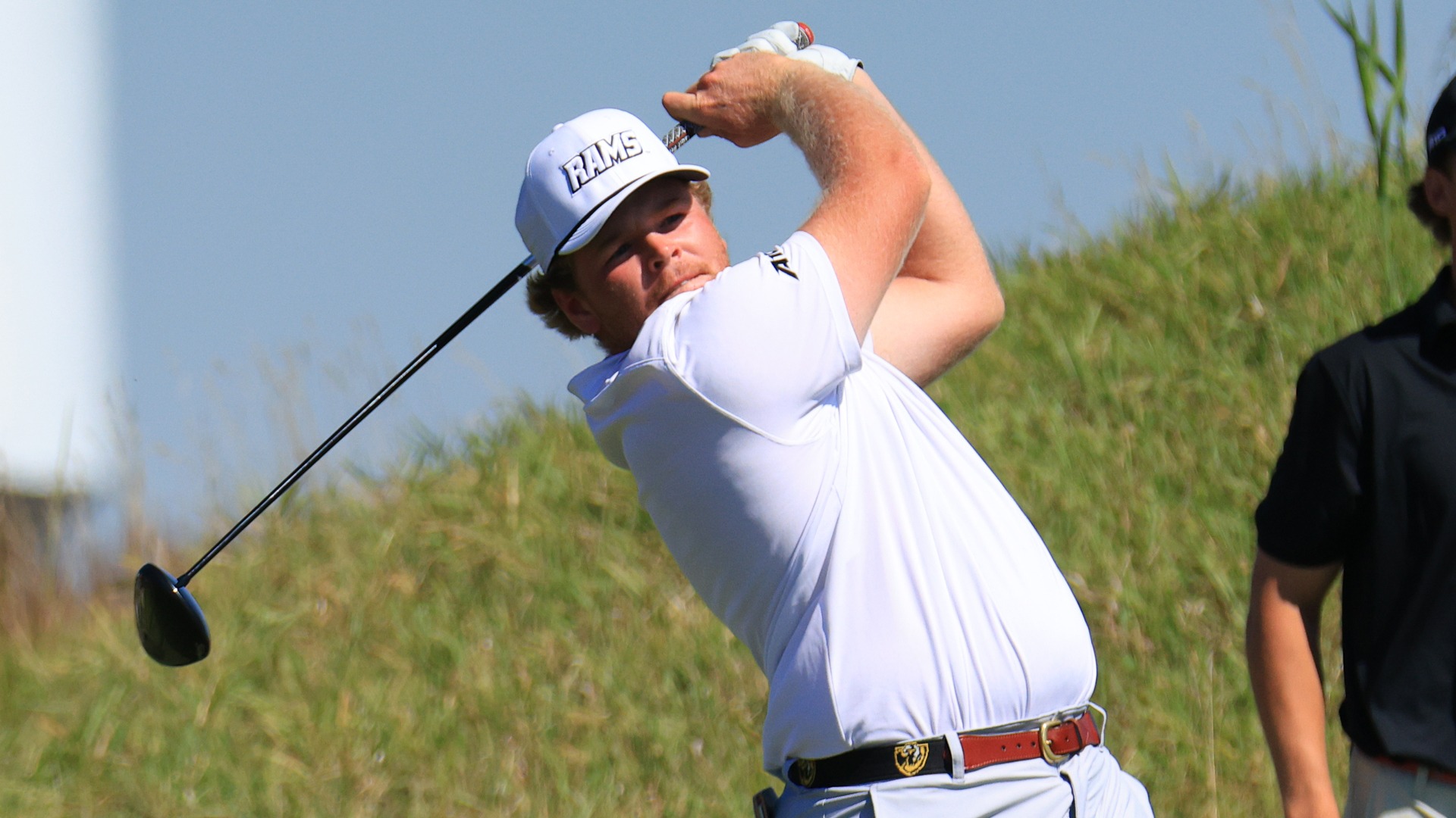 Tanner Cadieux drives