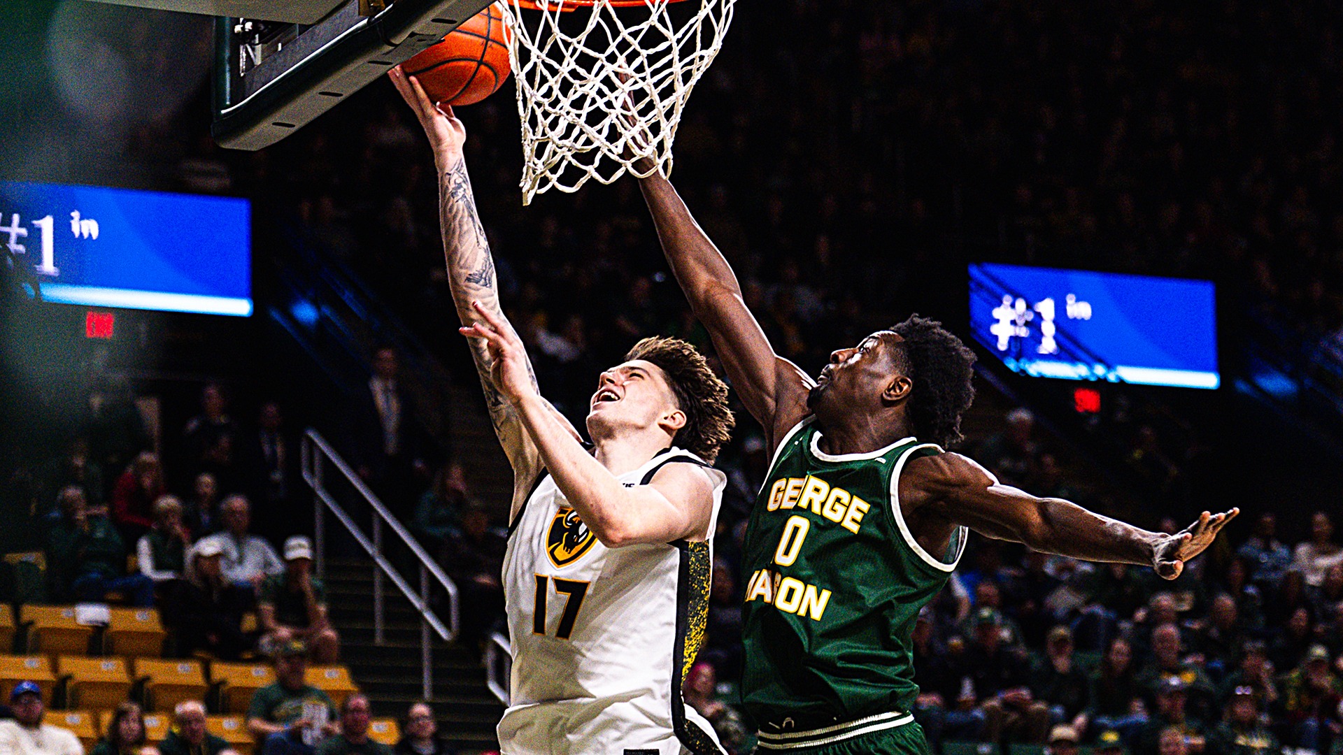 Lazar Djokovic layup vs. George Mason
