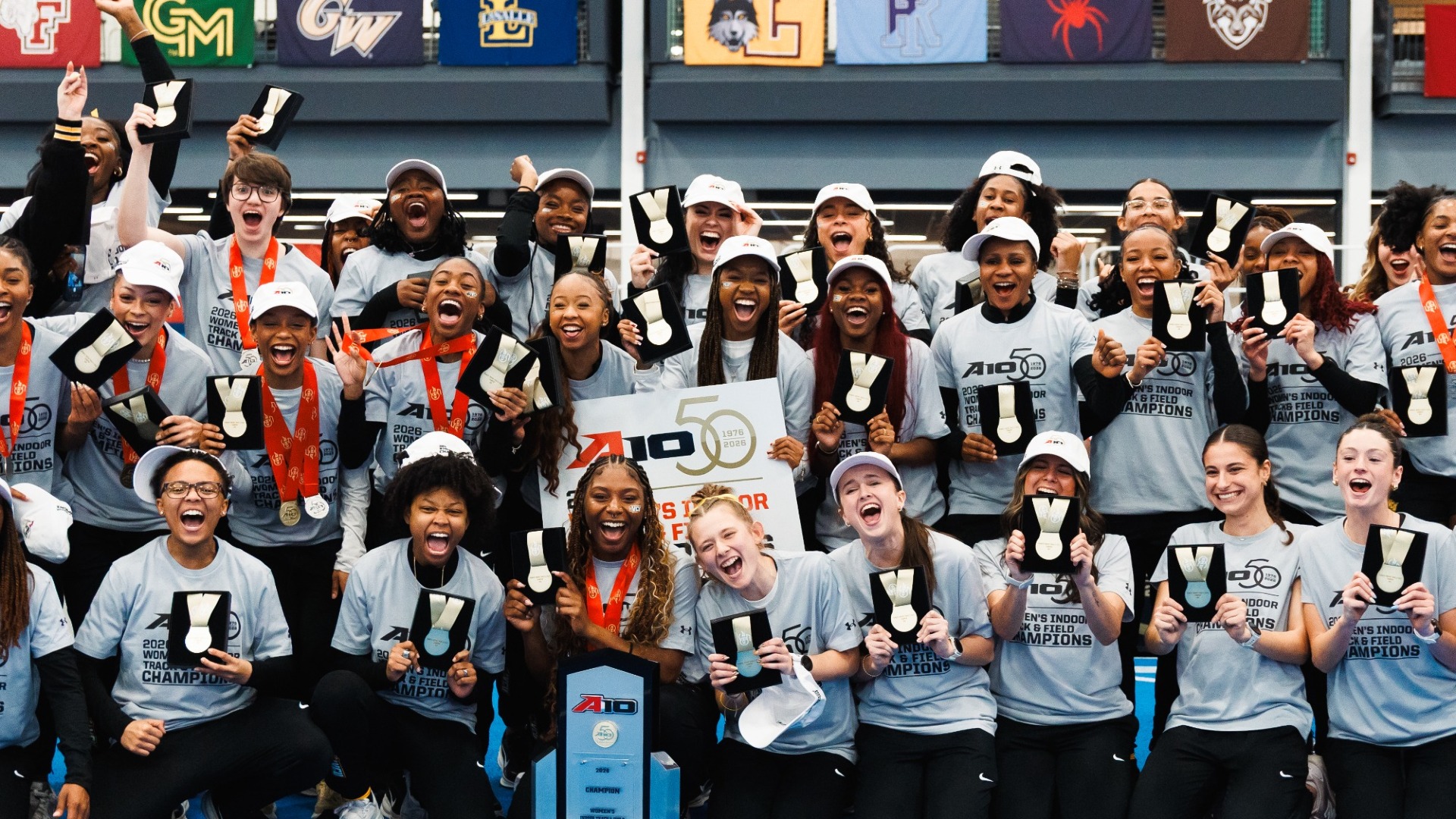 Women's Track and Field Celebration