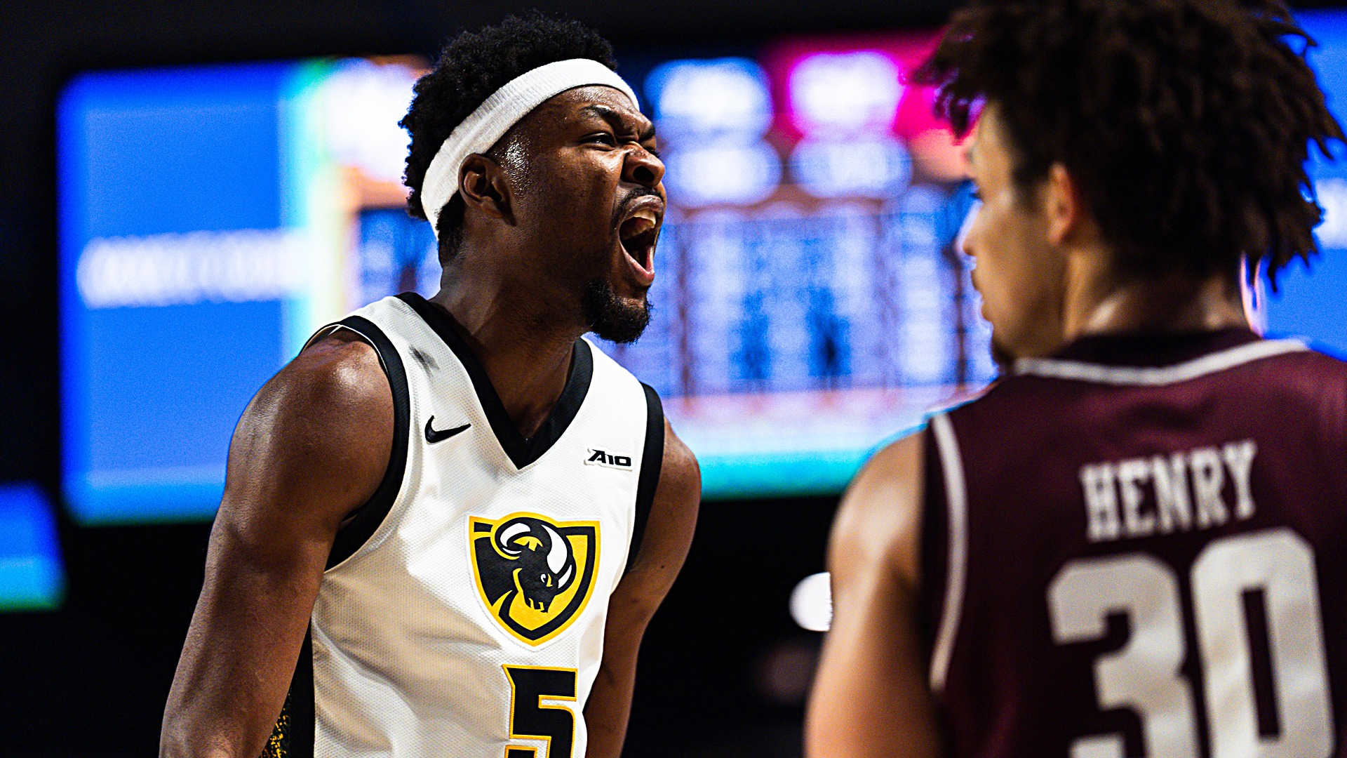 Barry Evans yell versus Fordham