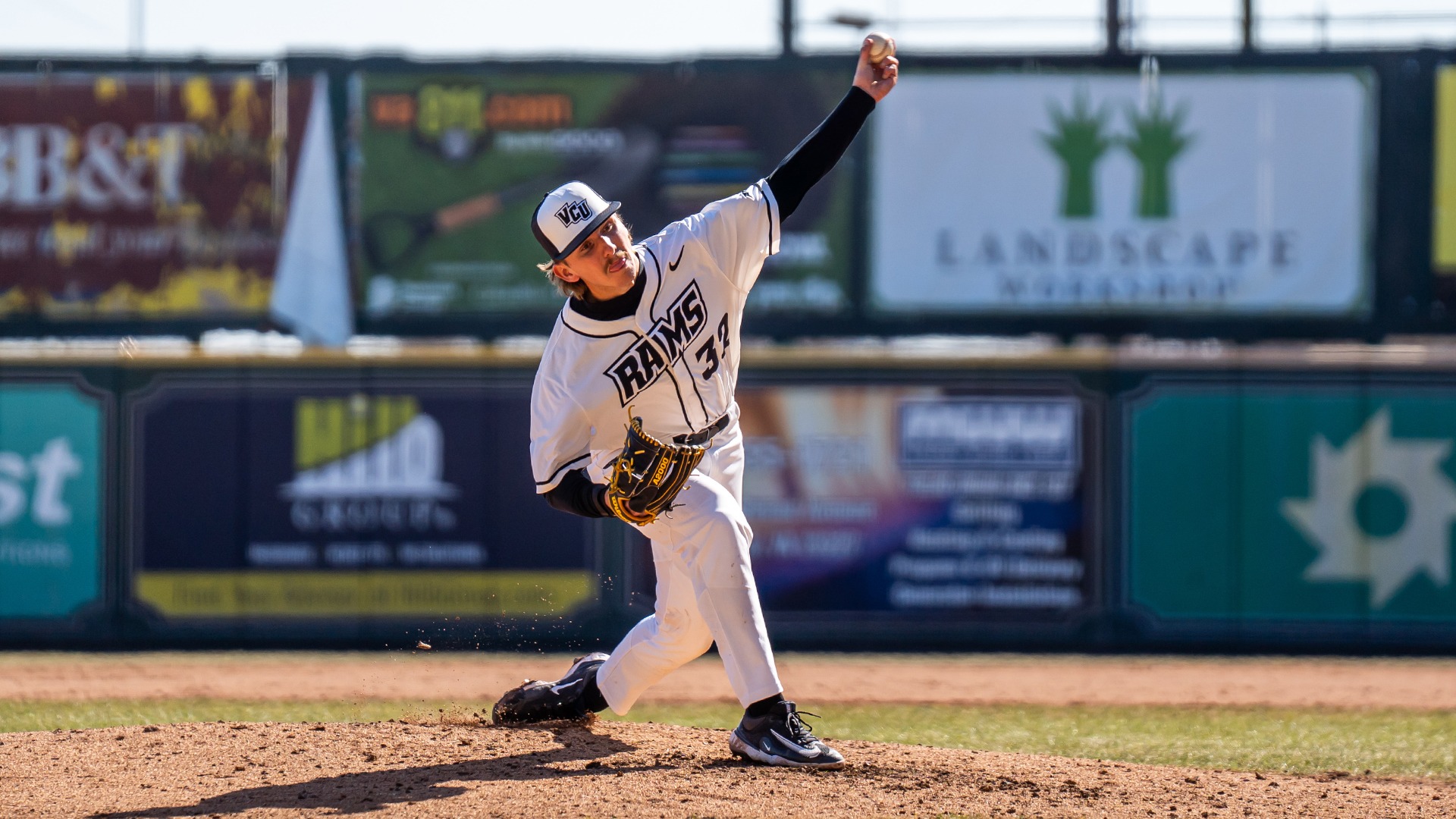 Dawson Newman delivers pitch vs. Holy Cross