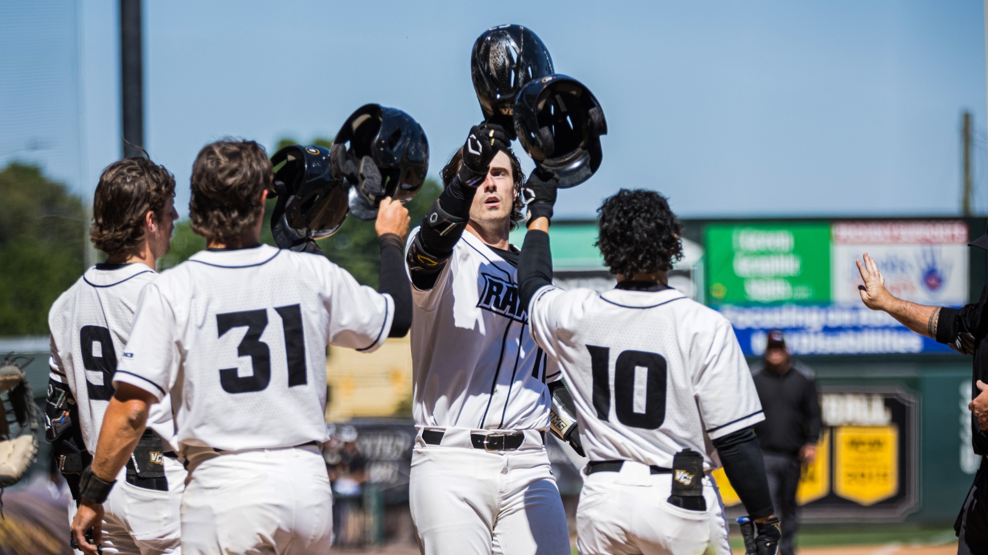 Teige Lethert Home Run Helmet Taps vs. Virginia Tech