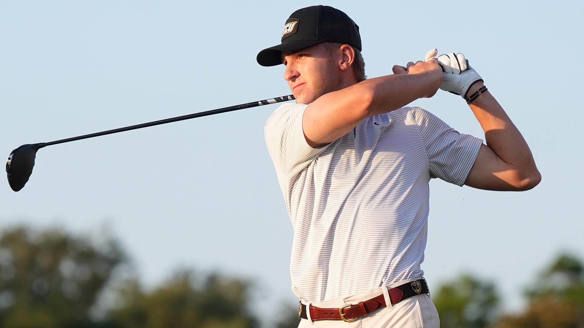 Carson Looney Day 1 of A-10 Championships