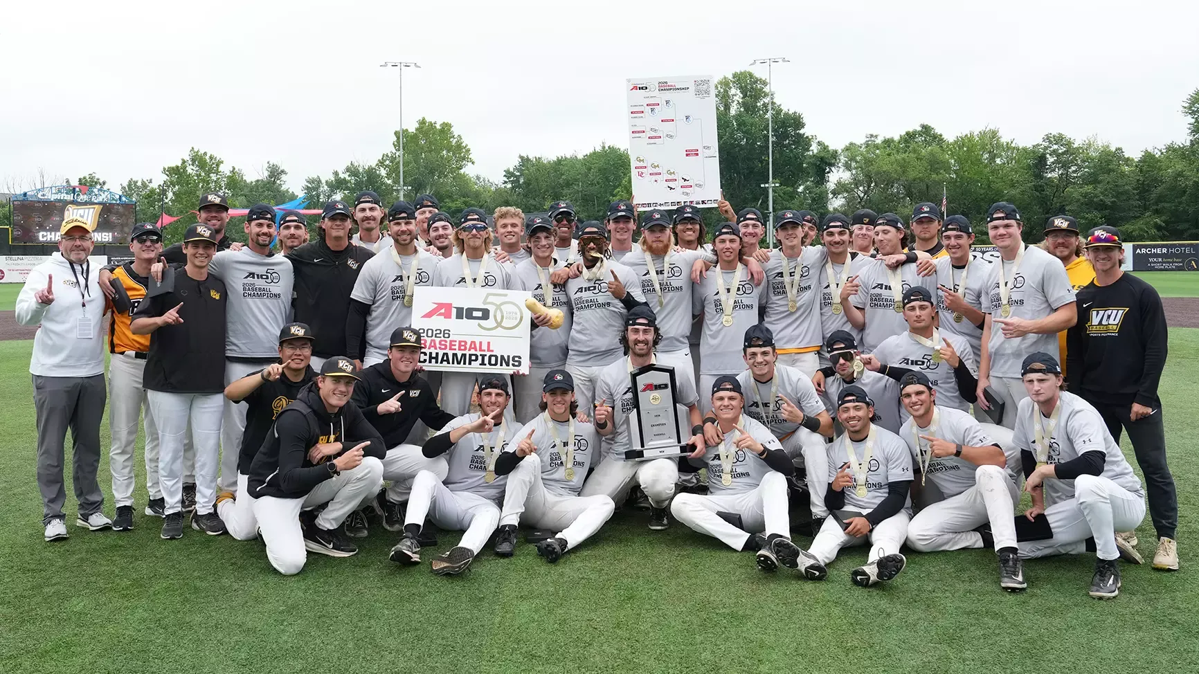2026 Atlantic 10 Champion Baseball