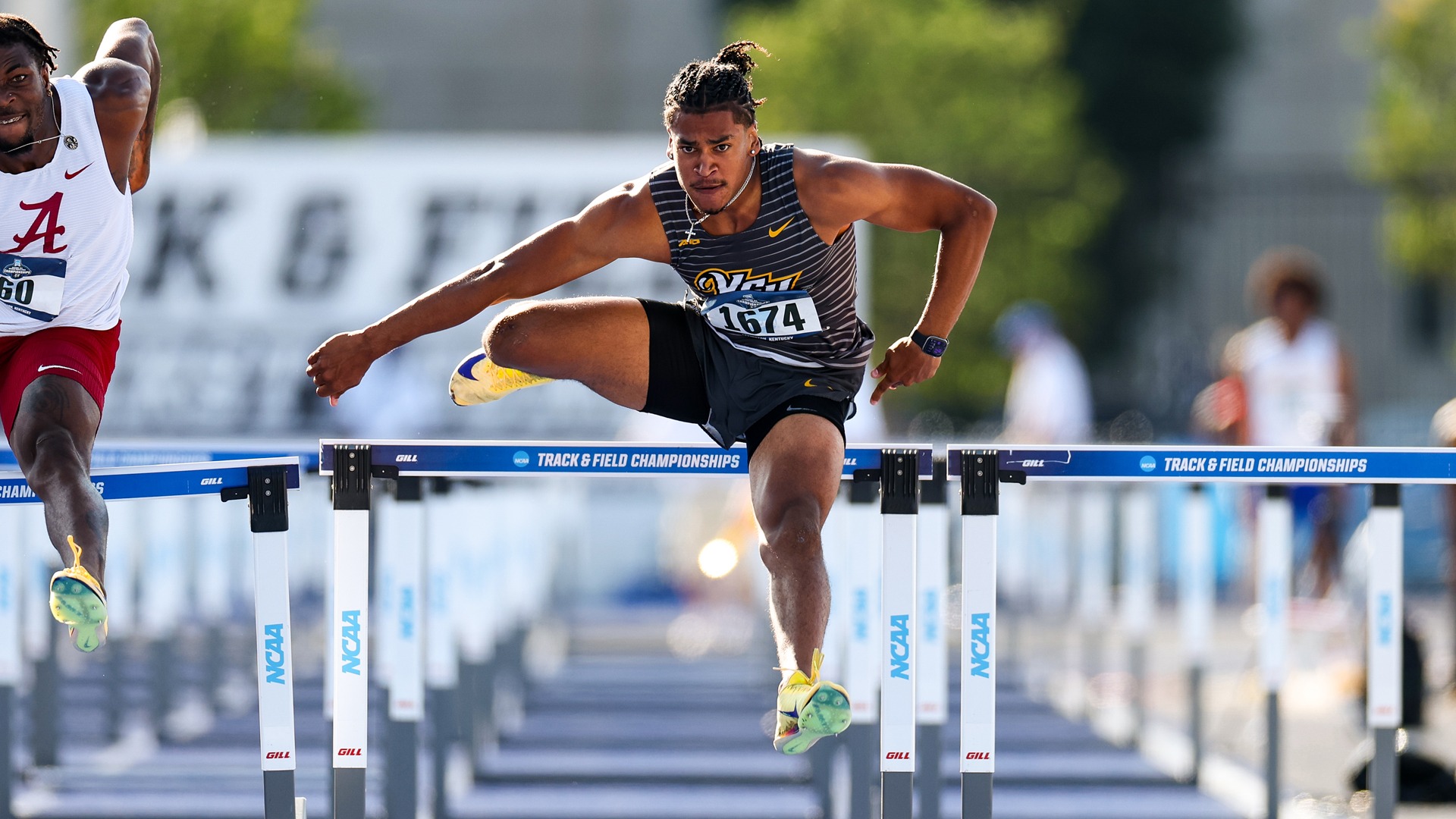 Presten Augustin at the NCAA East First Round