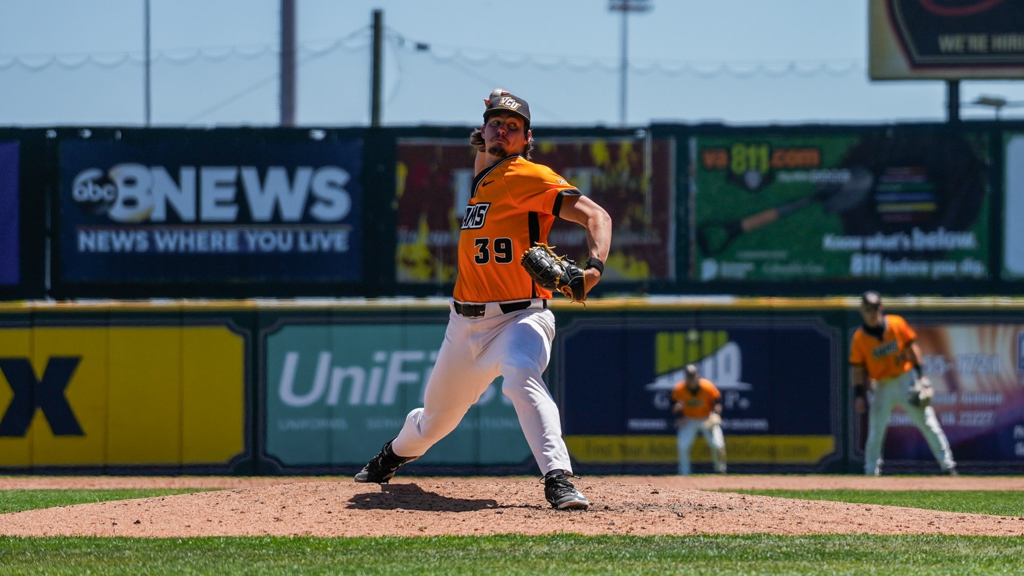 Zach Peters pitching vs. Saint Louis Game 3