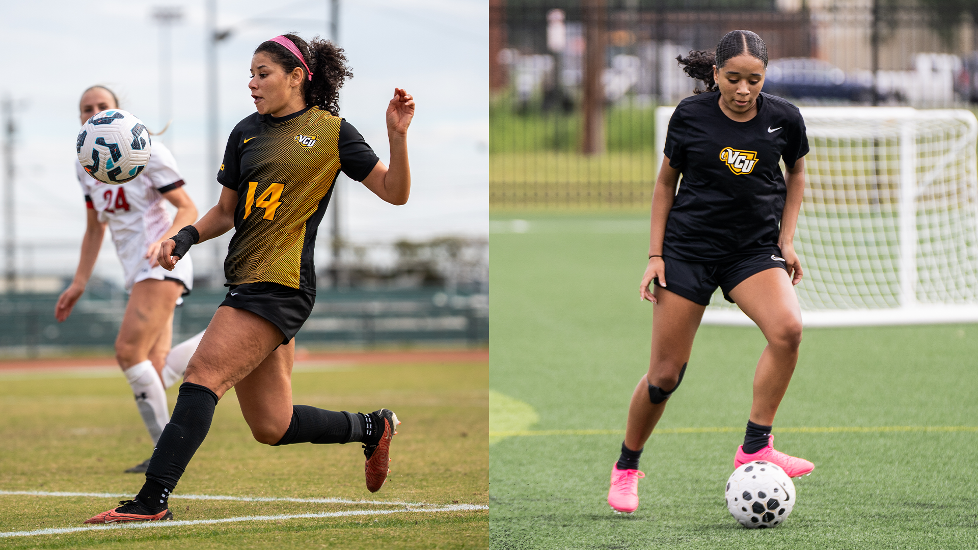 Jazmin Jackson and Jayla Walton Action Photos