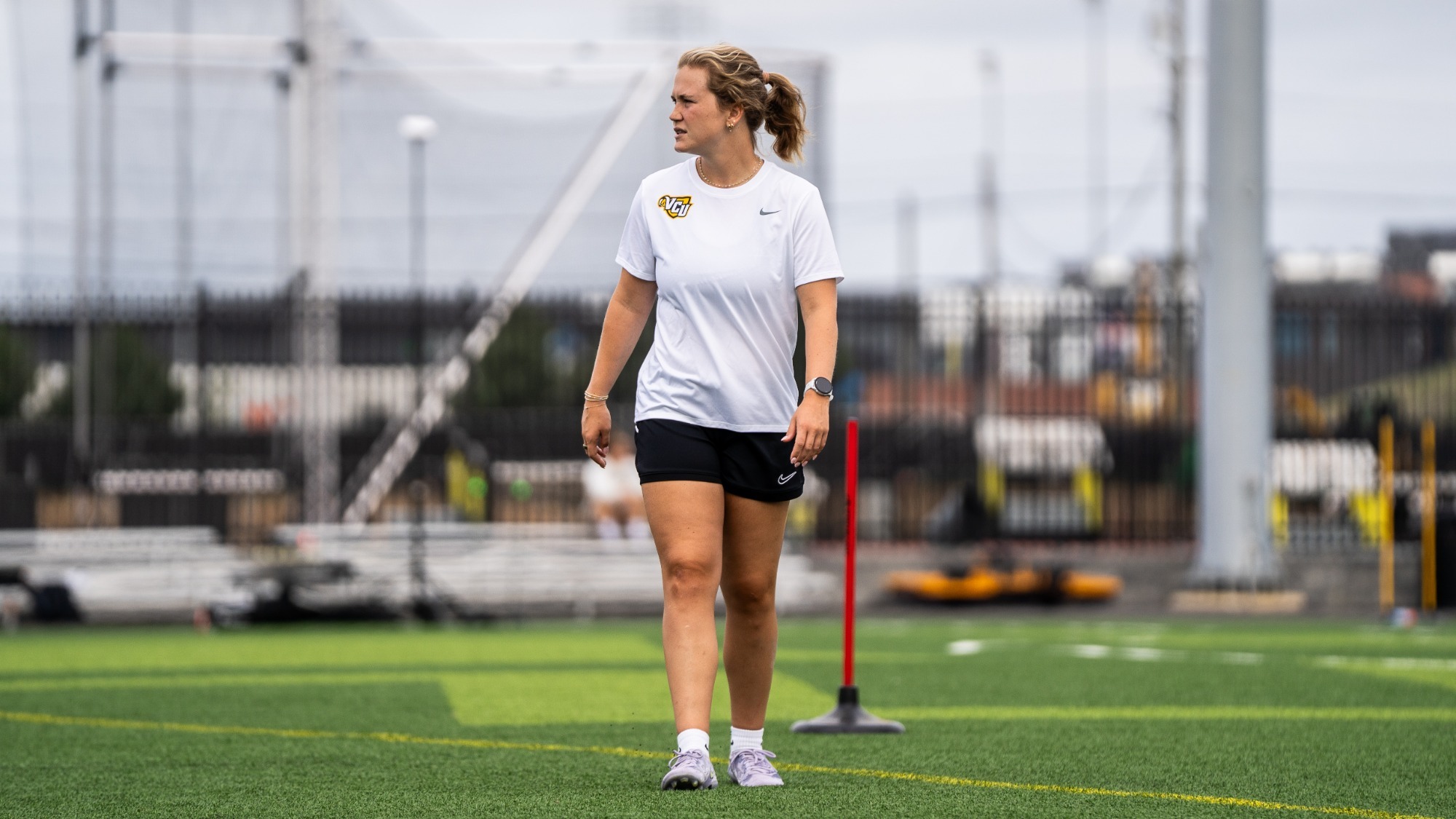 Hannah Calliott Walking at Practice