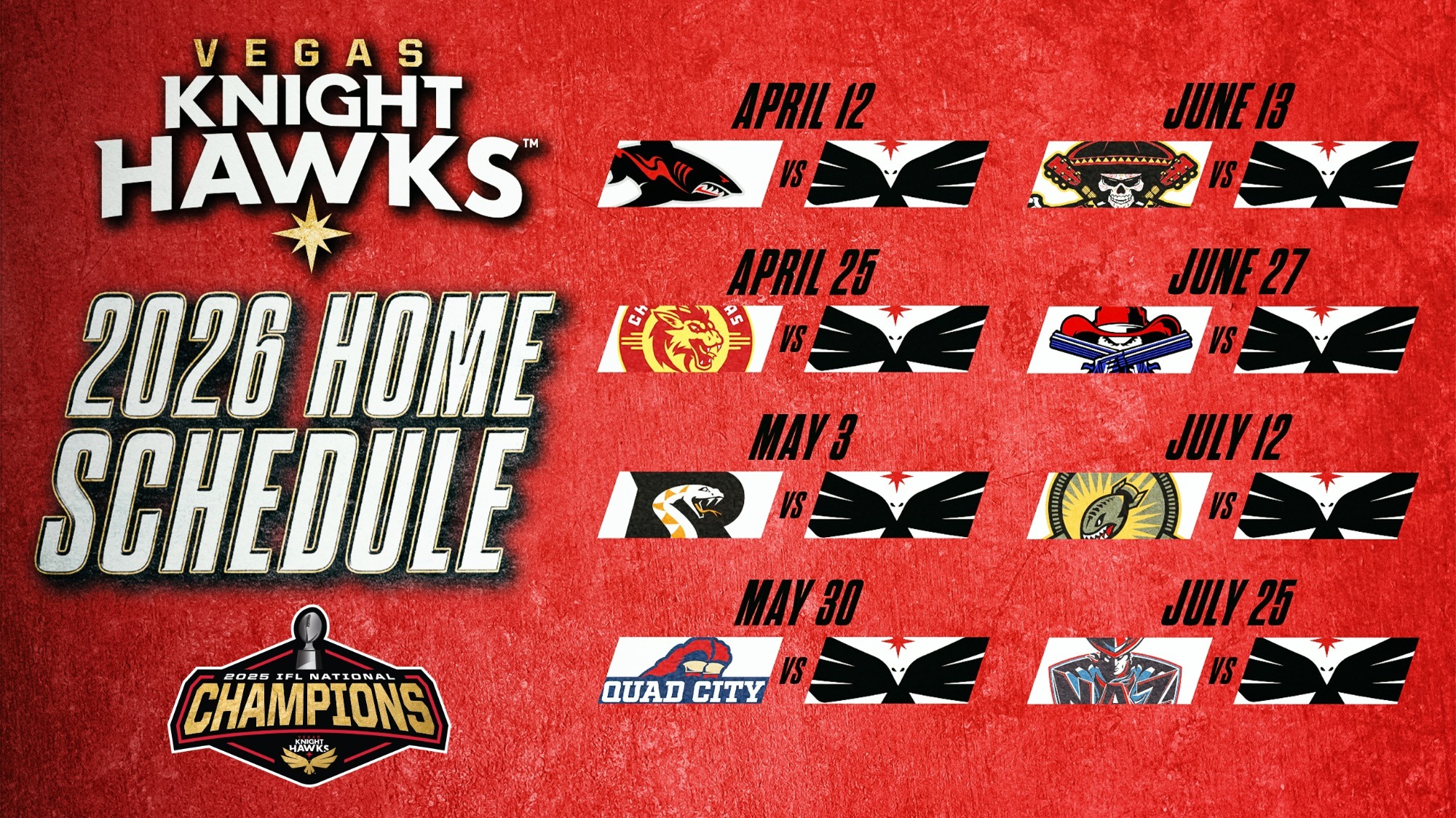 UPDATED Schedule Graphic