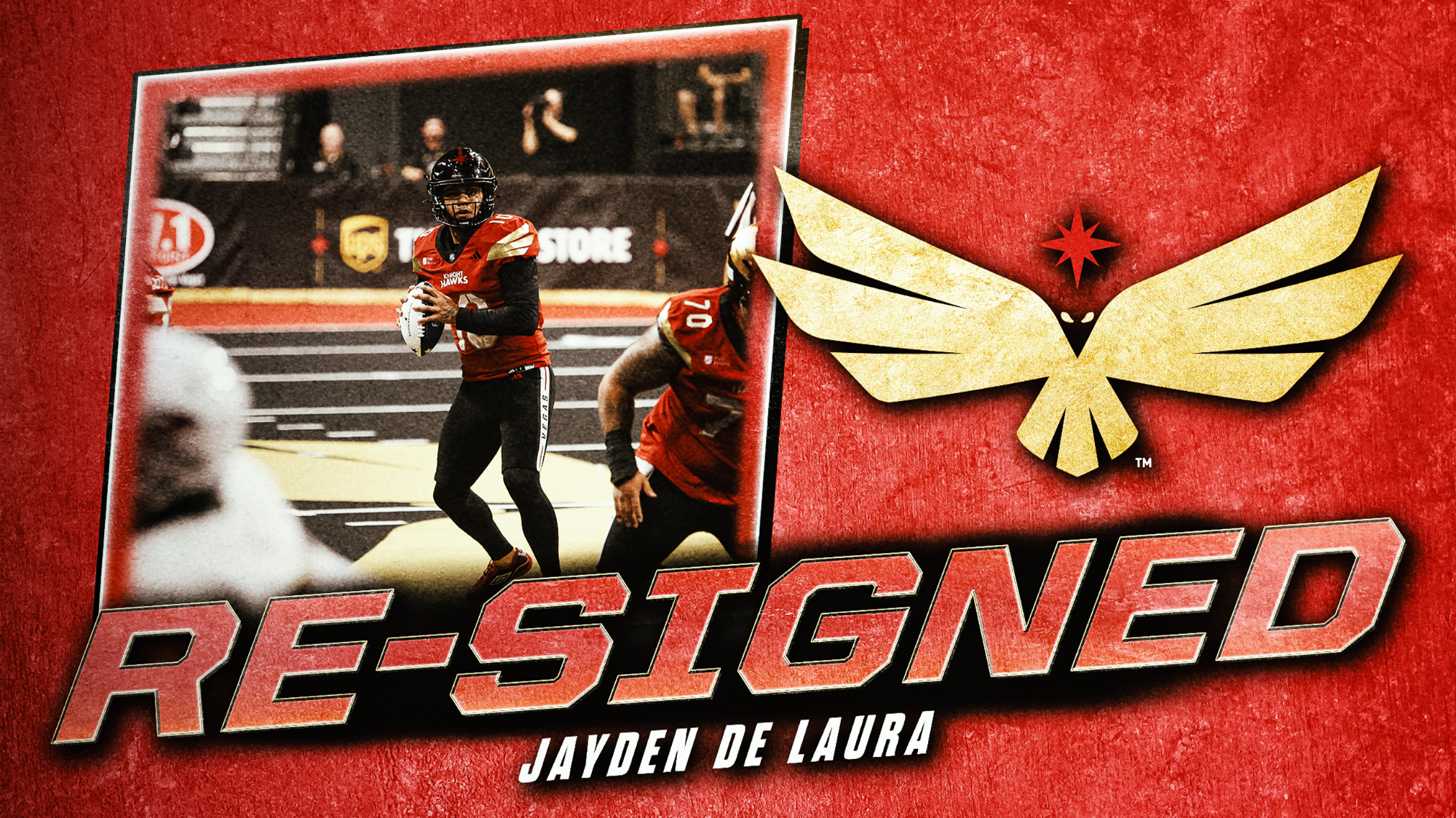 Jayden De Laura Re-Signing