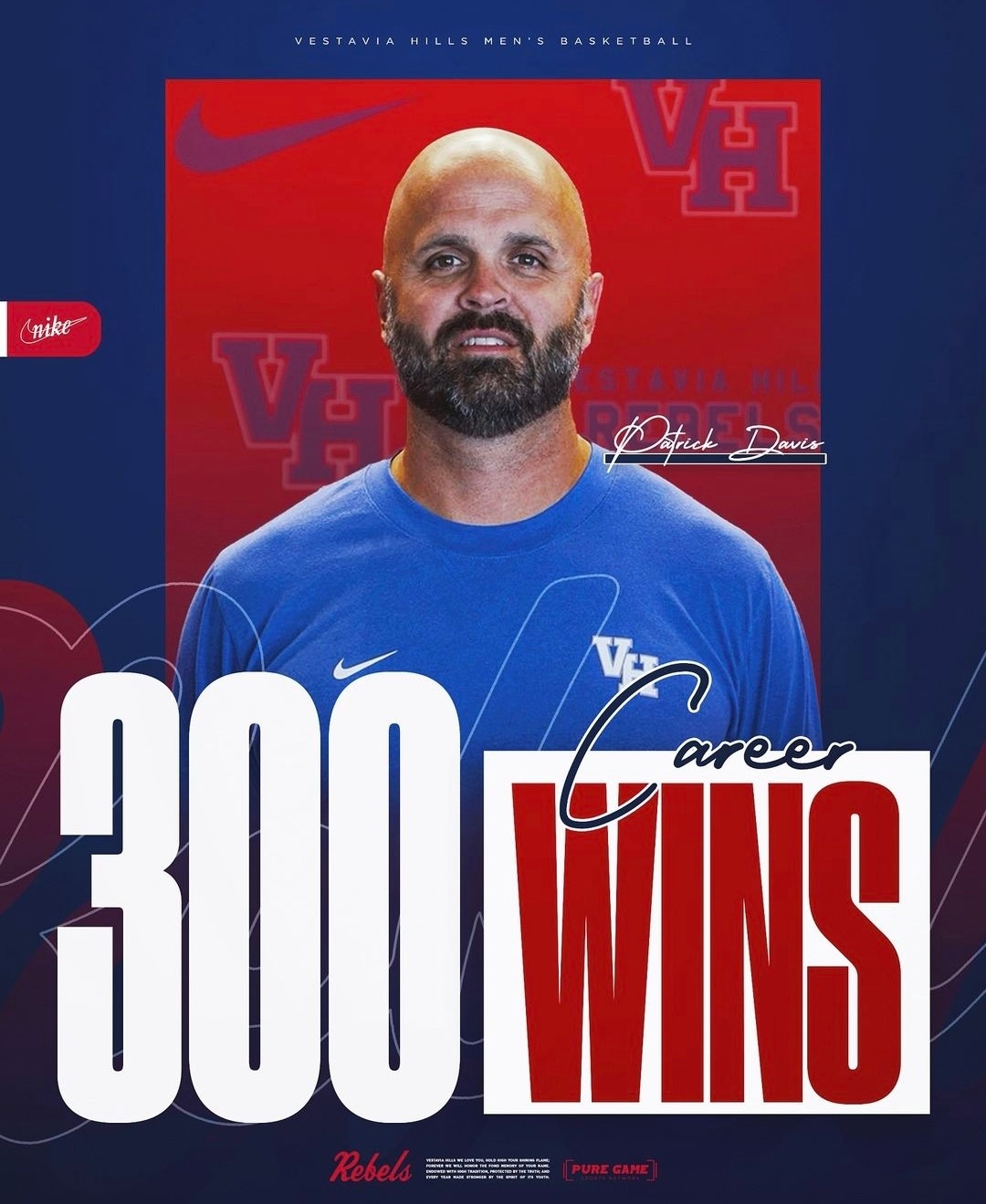 300th Win, Patrick Davis