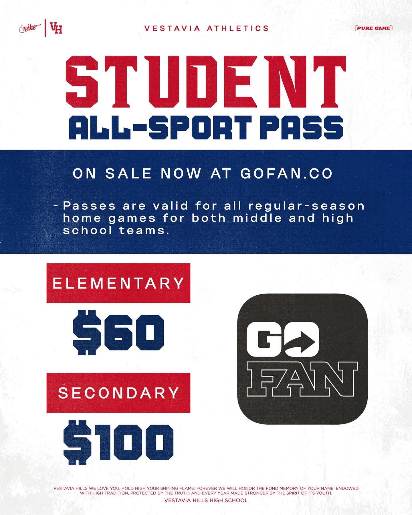 Student Athletic Passes