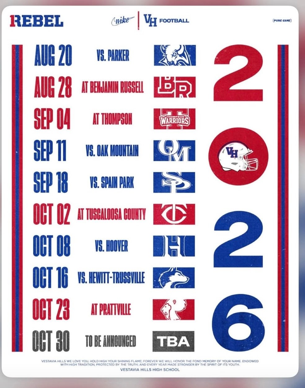 Football Schedule