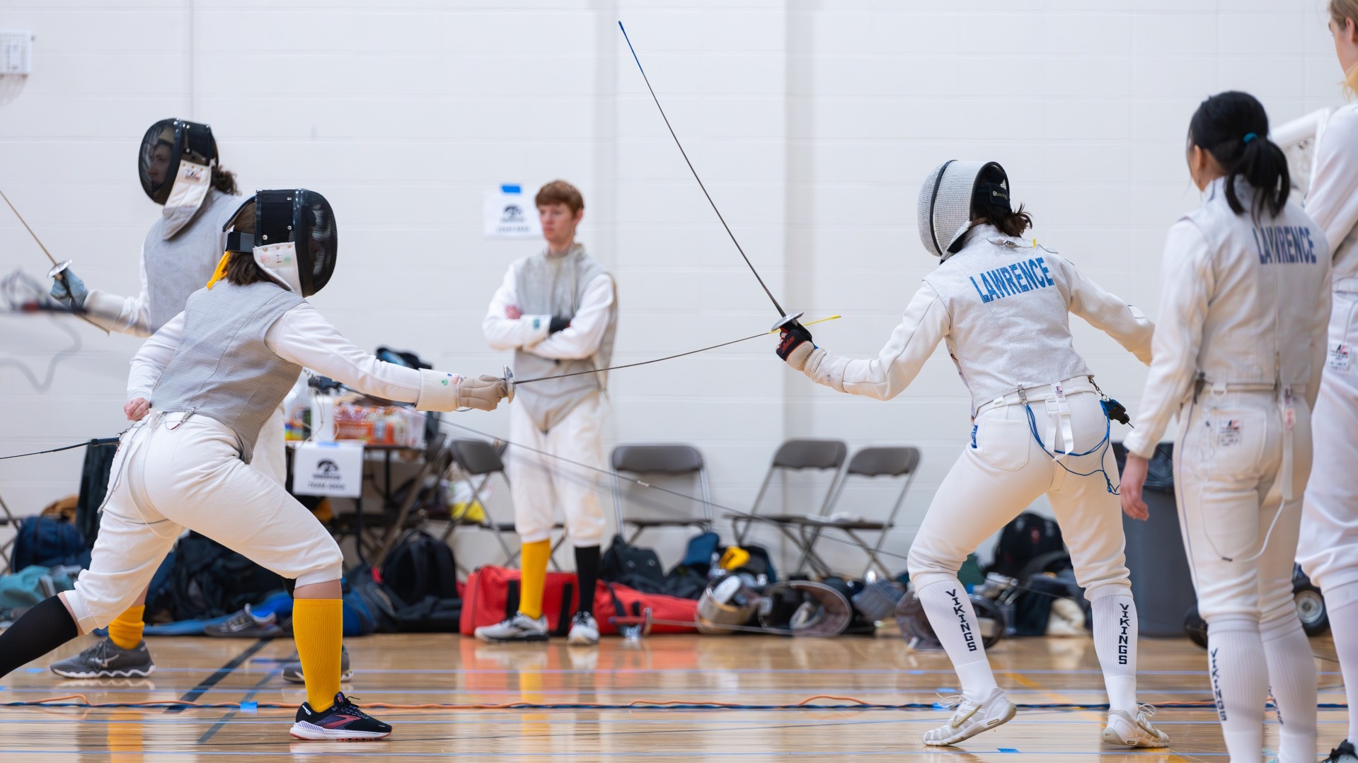 Lawrence faces stiff competition at Northwestern Duals Lawrence