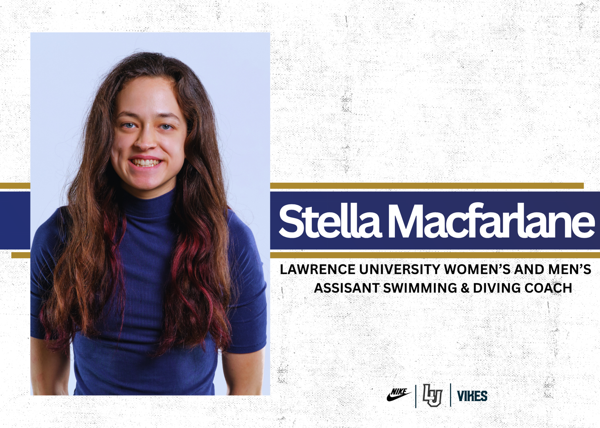 welcome post for Stella Macfarlane 