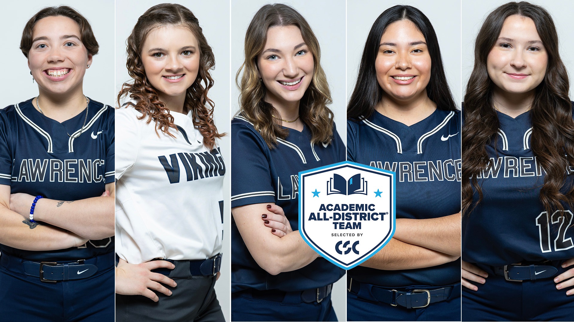 2025 Lawrence softball academic all-district selections