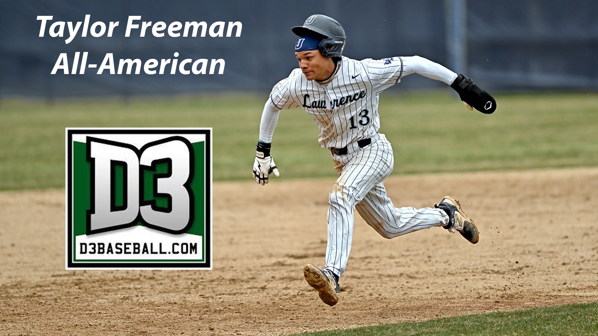 Taylor Freeman baseball action All-American announcement