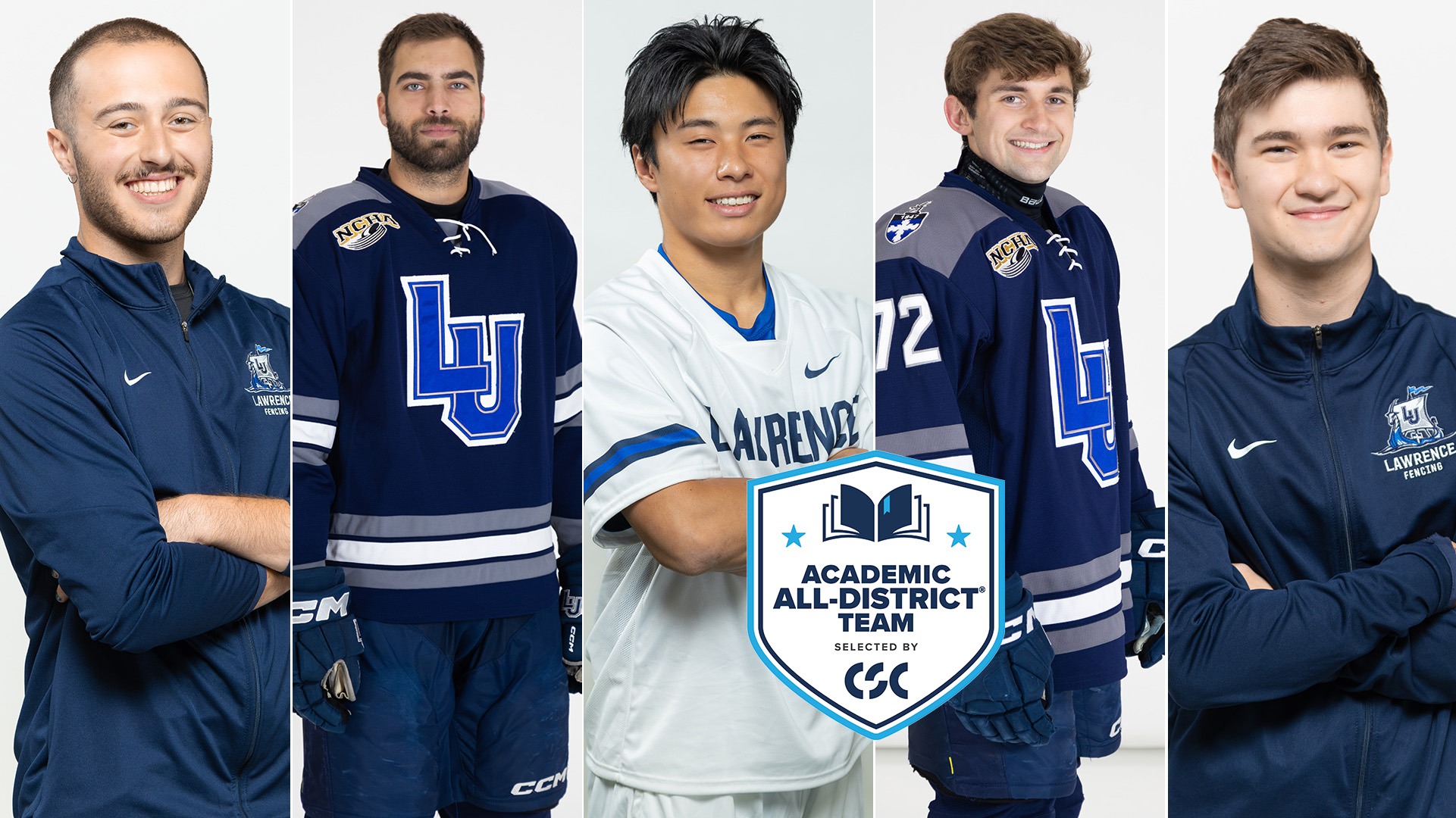 2025 men's CSC academic all-district at-large selections
